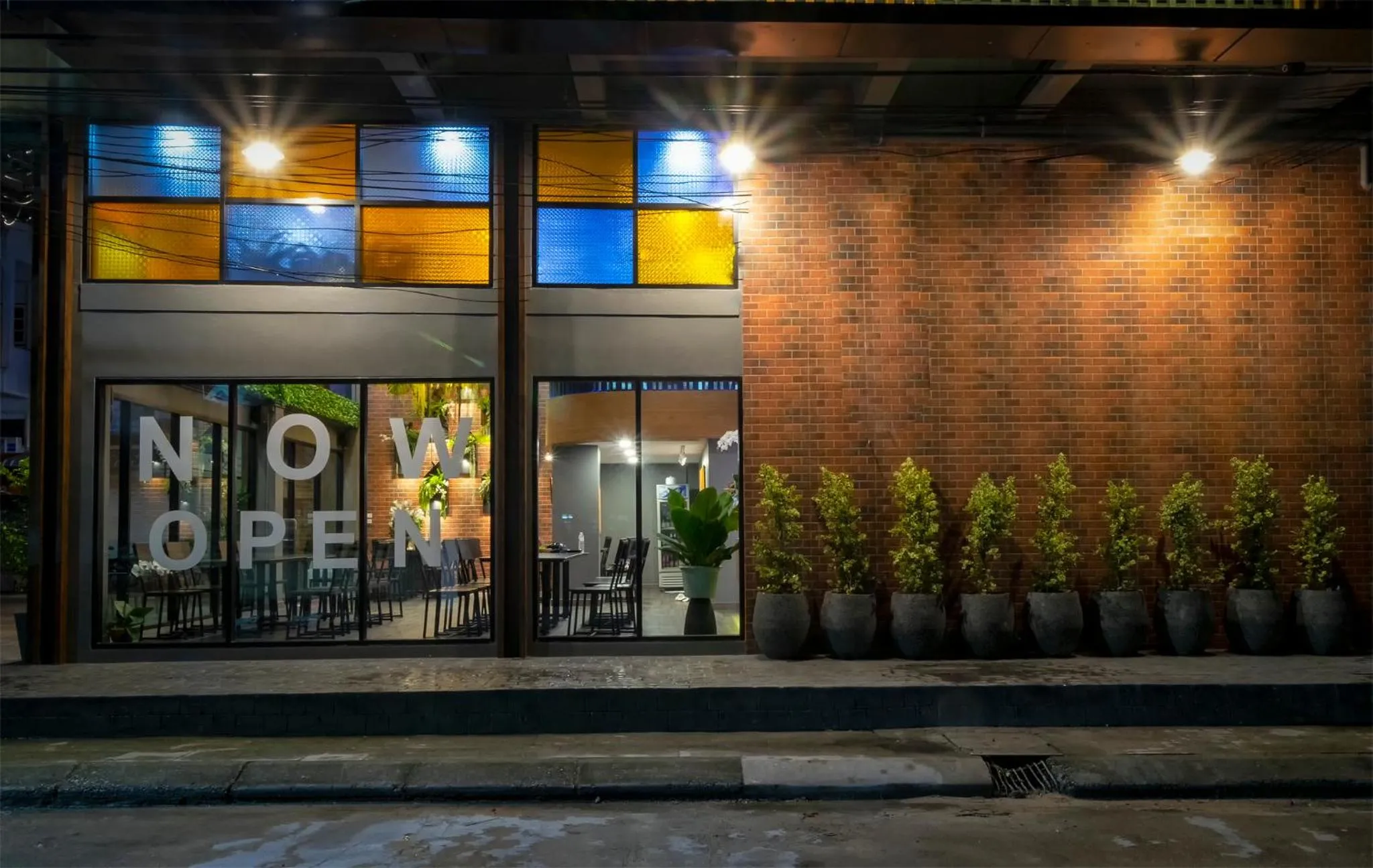 Quiet street view in BED Friends Poshtel