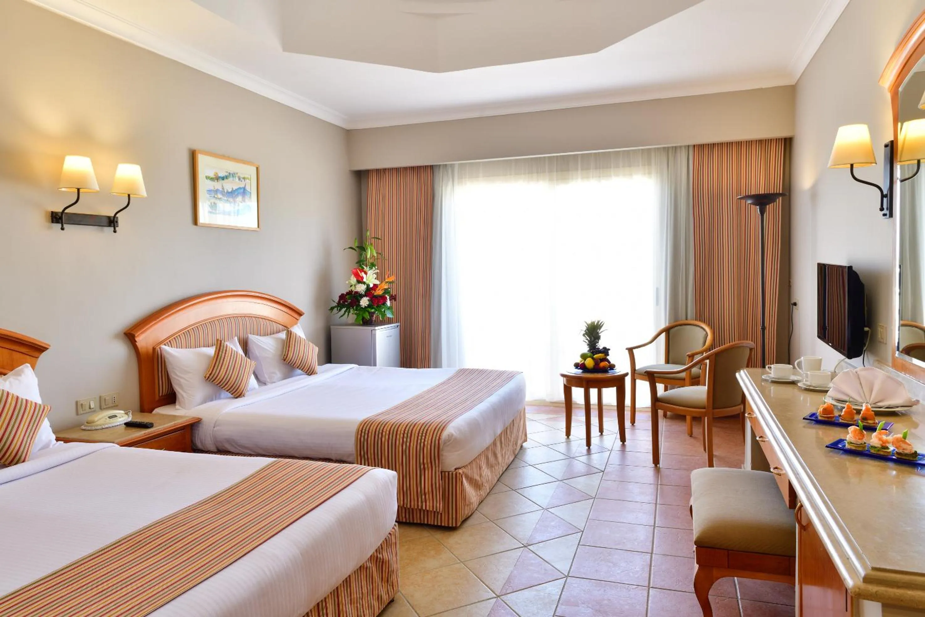 Photo of the whole room, Bed in Sharm Grand Plaza Resort - Families and Couples Only