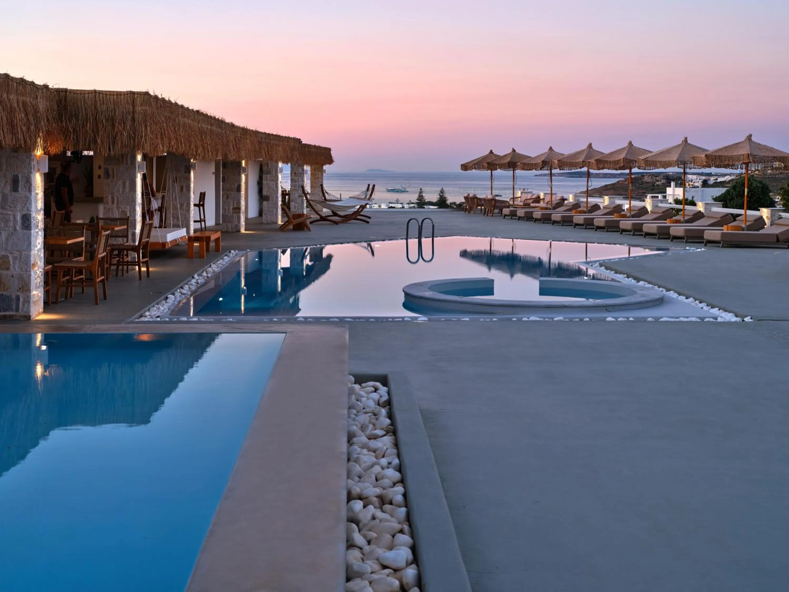 Swimming pool in Blue Mare Villas