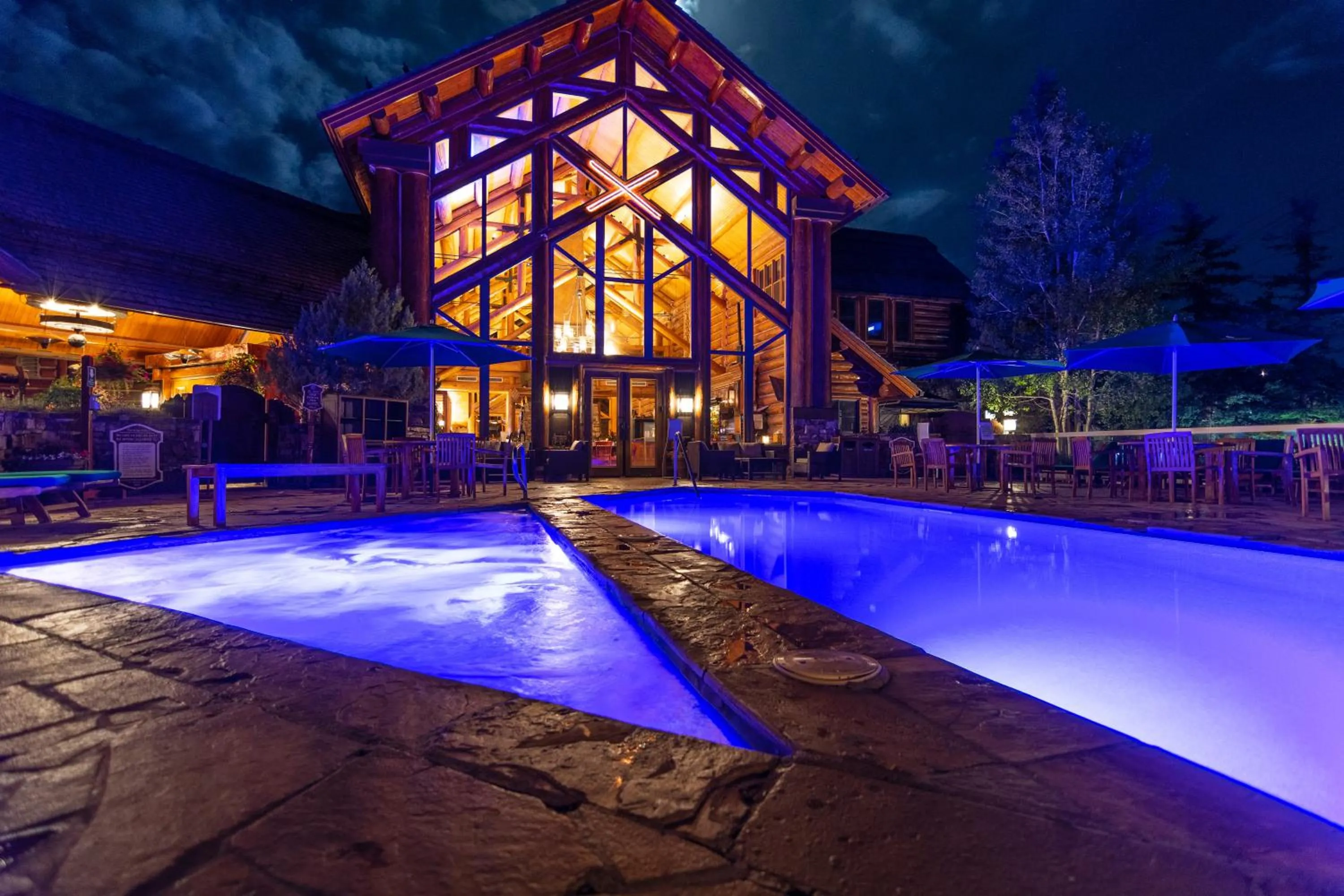 Swimming pool in Mountain Lodge Telluride