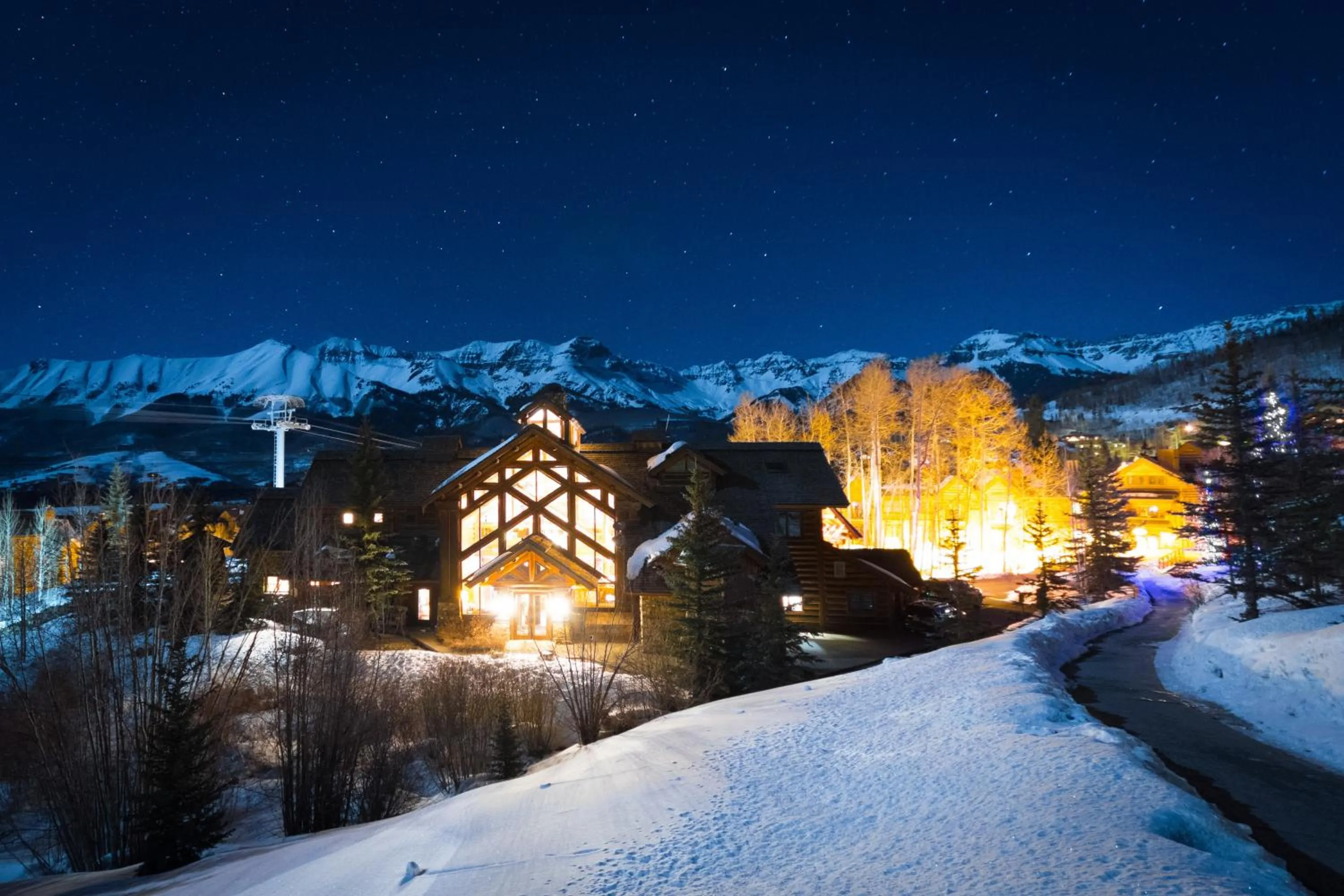 Winter in Mountain Lodge Telluride
