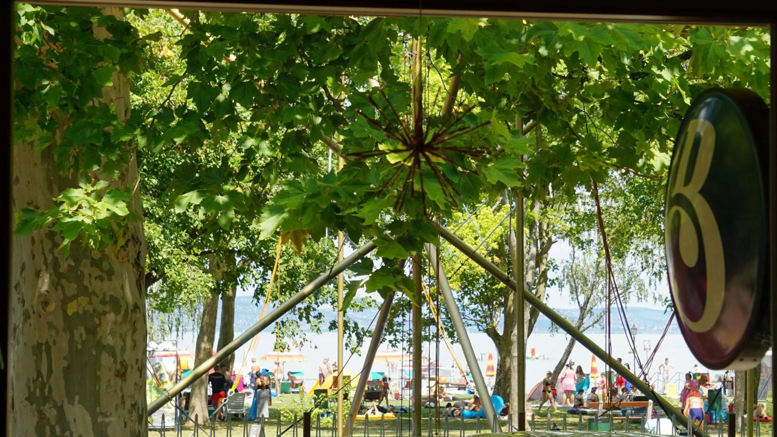 Lake view in Balaton Colors Beach Hotel