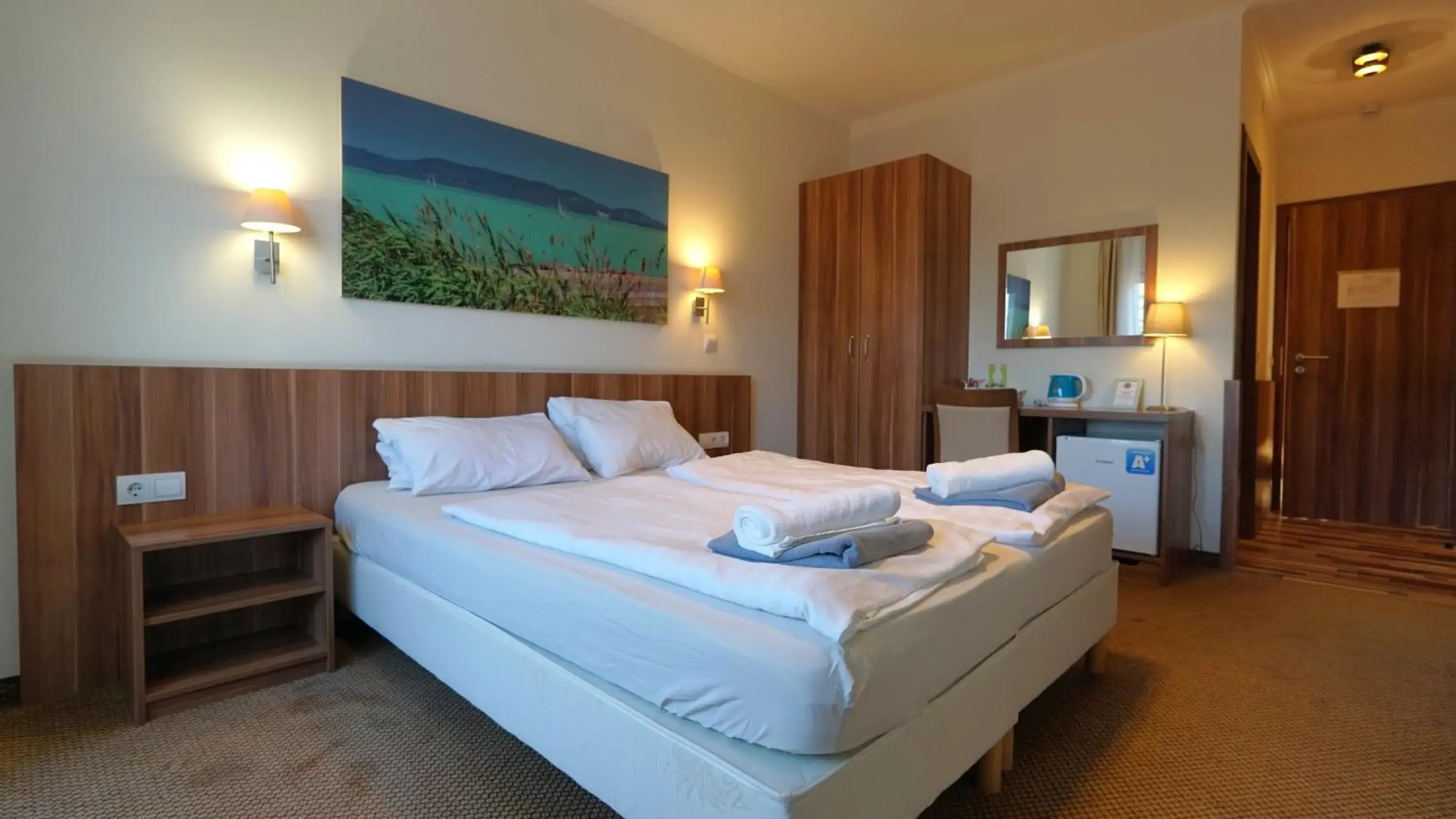 Double Room with Balcony in Balaton Colors Beach Hotel Double Room with Balcony in Balaton Colors Beach Hotel