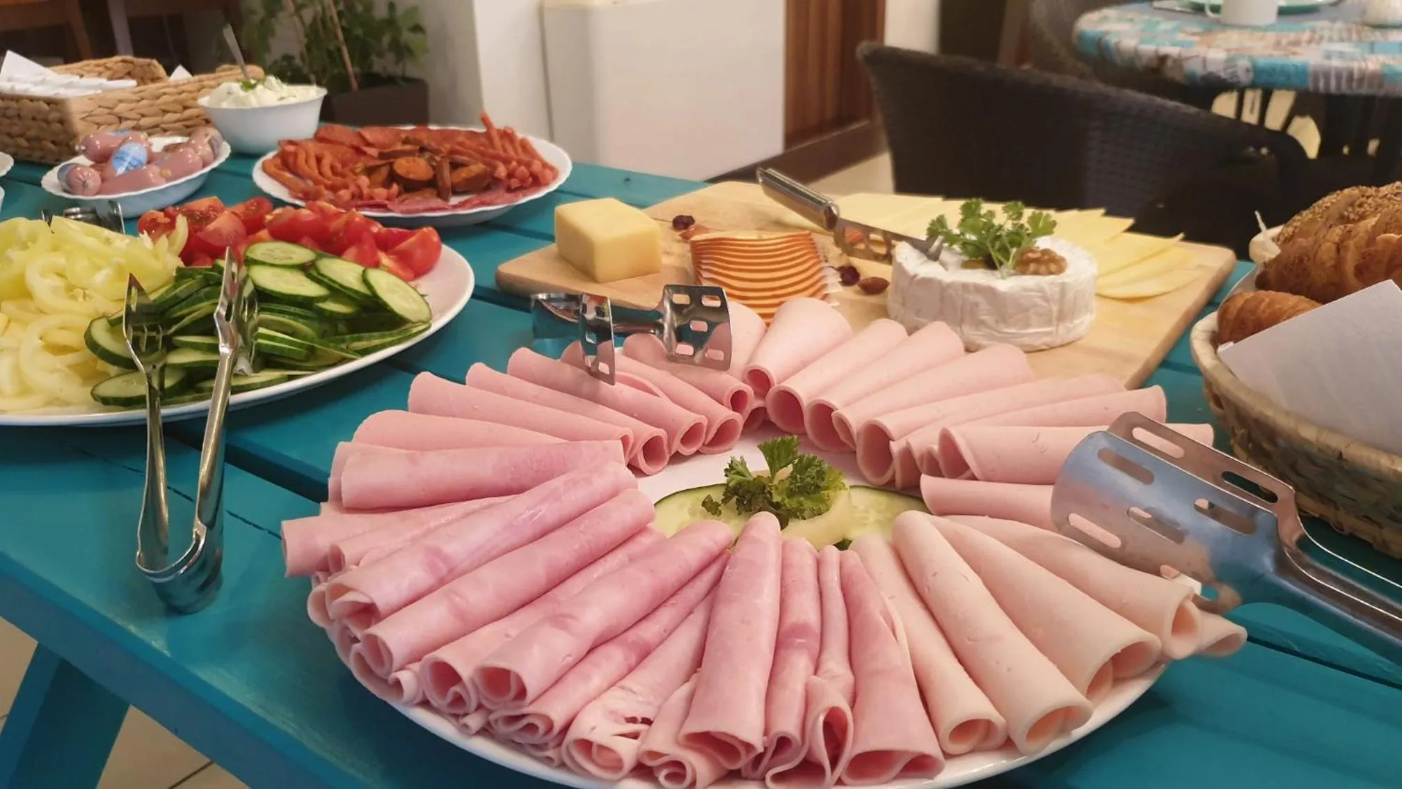 Buffet breakfast in Balaton Colors Beach Hotel