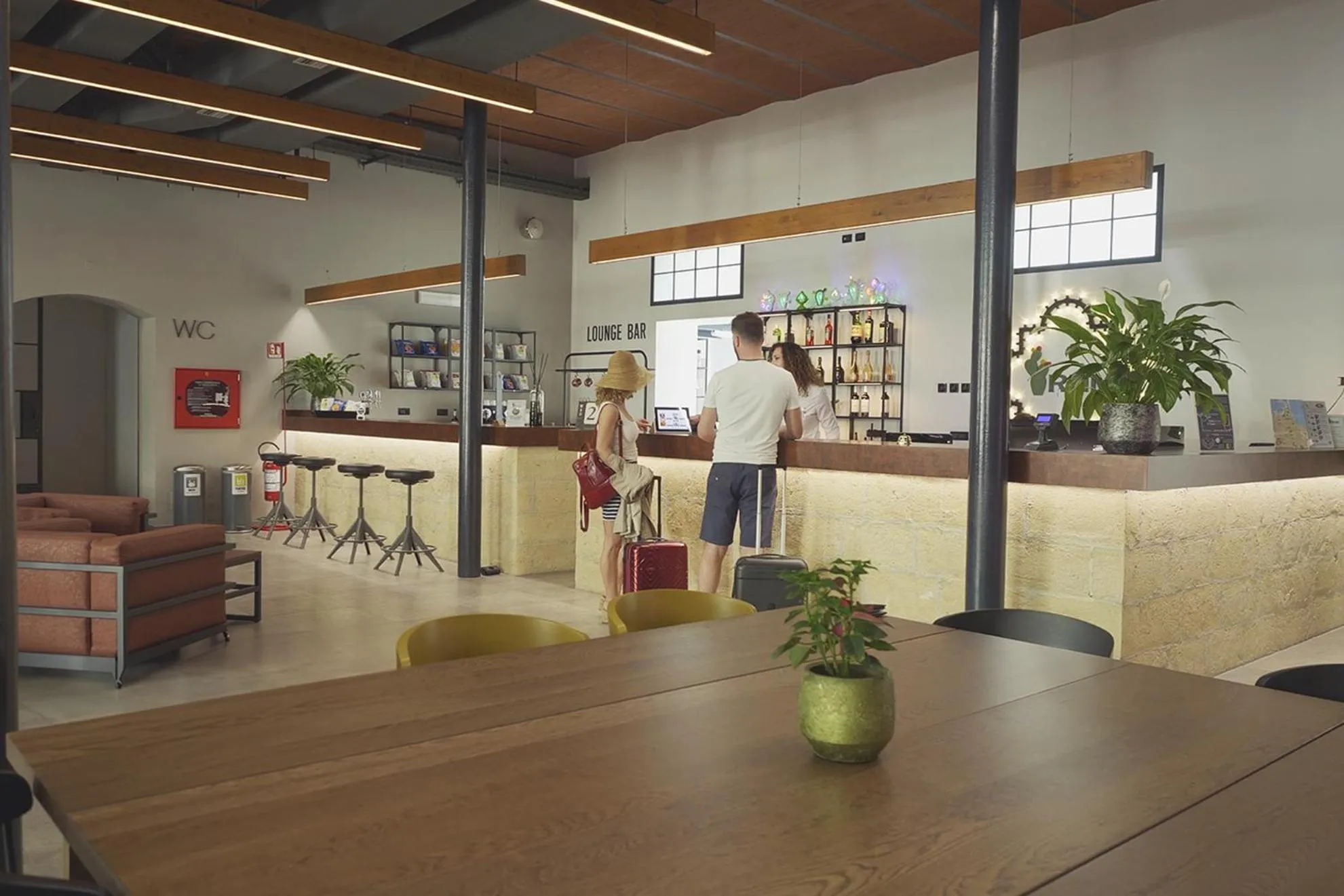 Lobby or reception in Residence Hotel Moderno