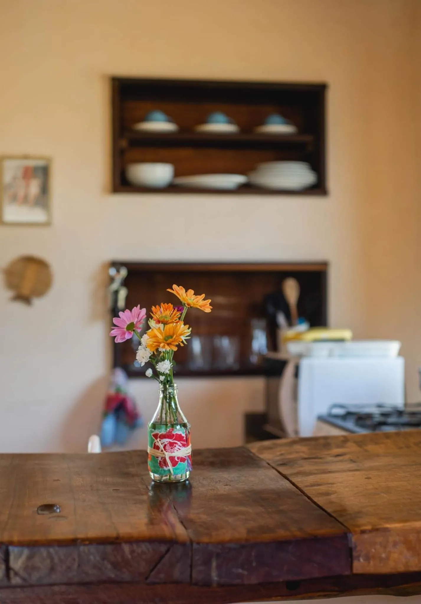 Decorative detail in Pousada Gopak