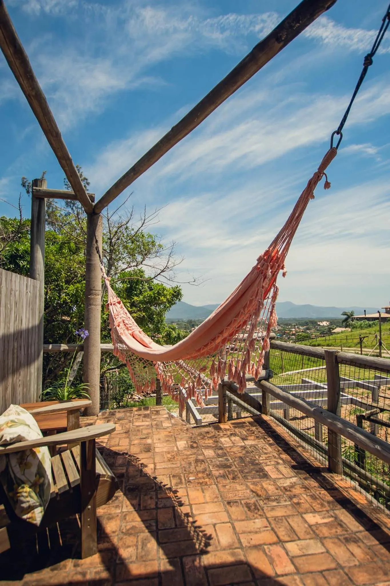 Balcony/Terrace in Pousada Gopak