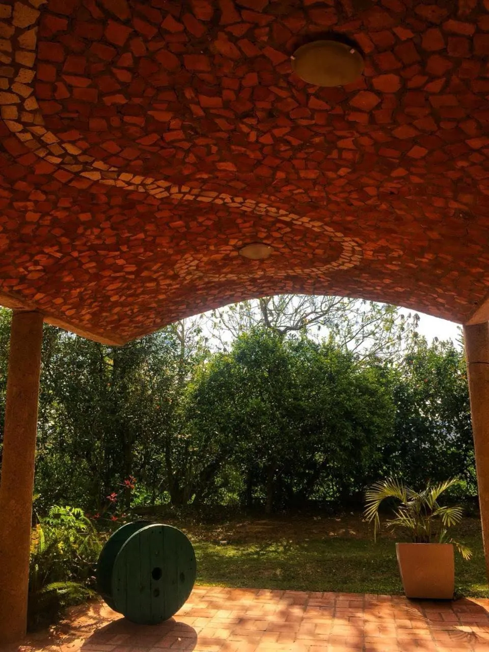 Garden in Pousada Gopak