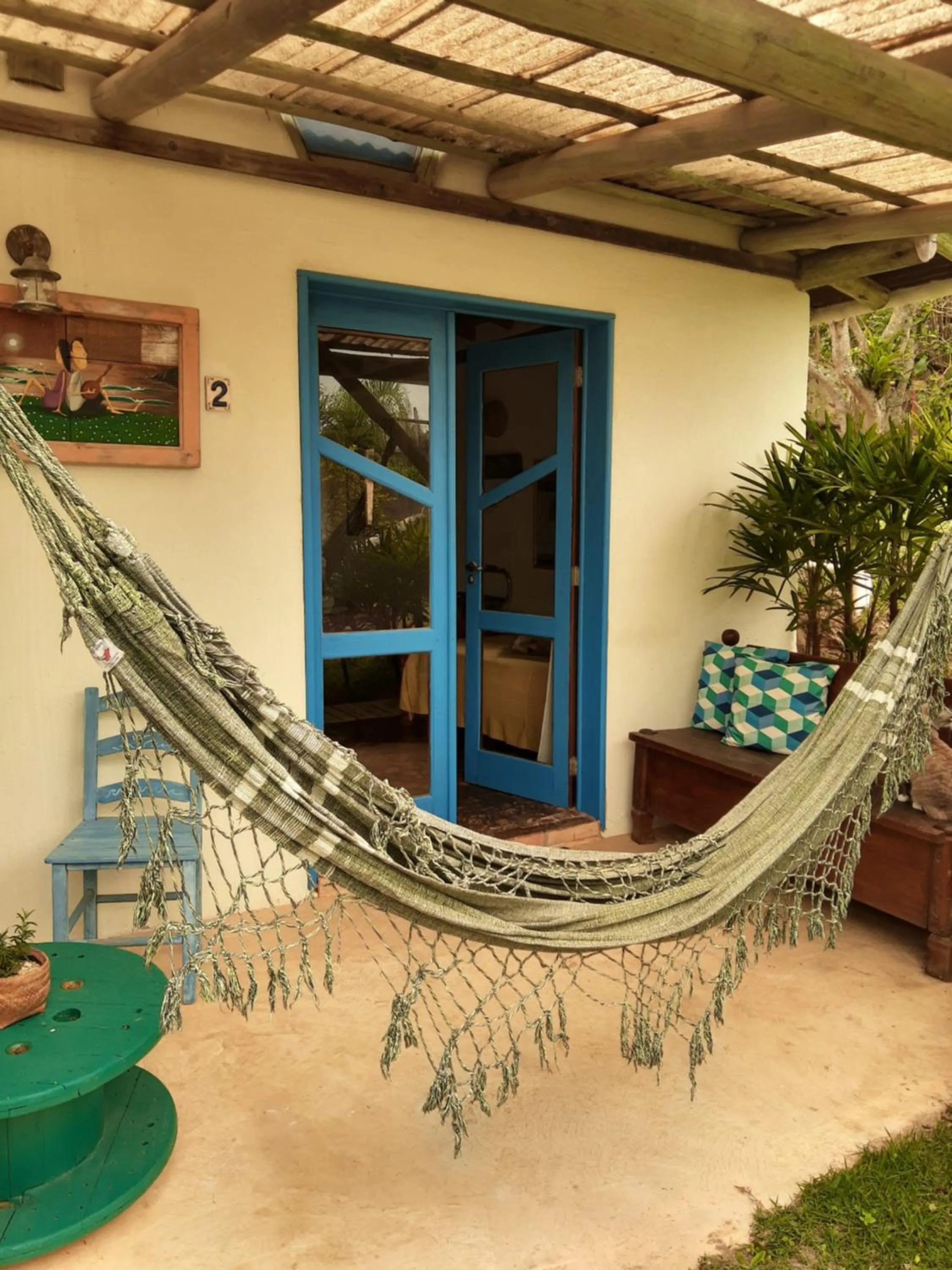 Patio in Pousada Gopak