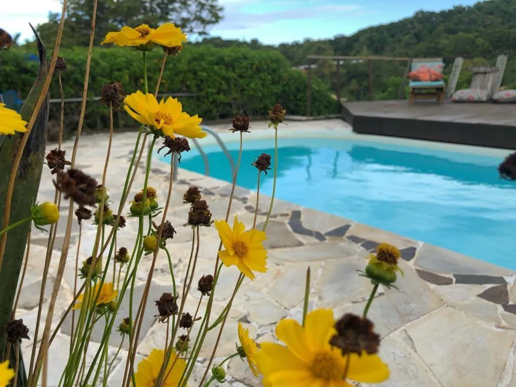 Swimming pool in Pousada Gopak