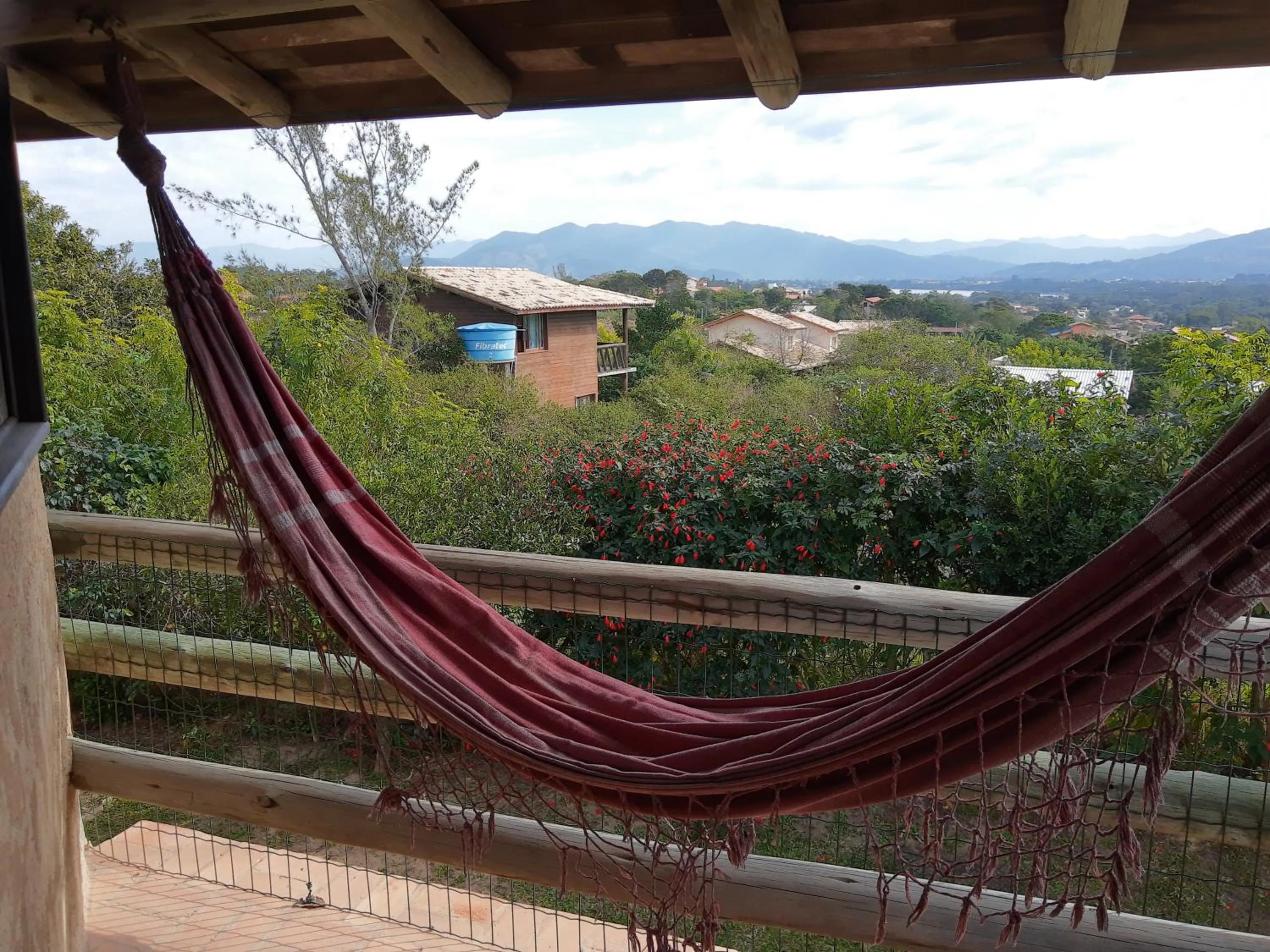 Balcony/Terrace in Pousada Gopak
