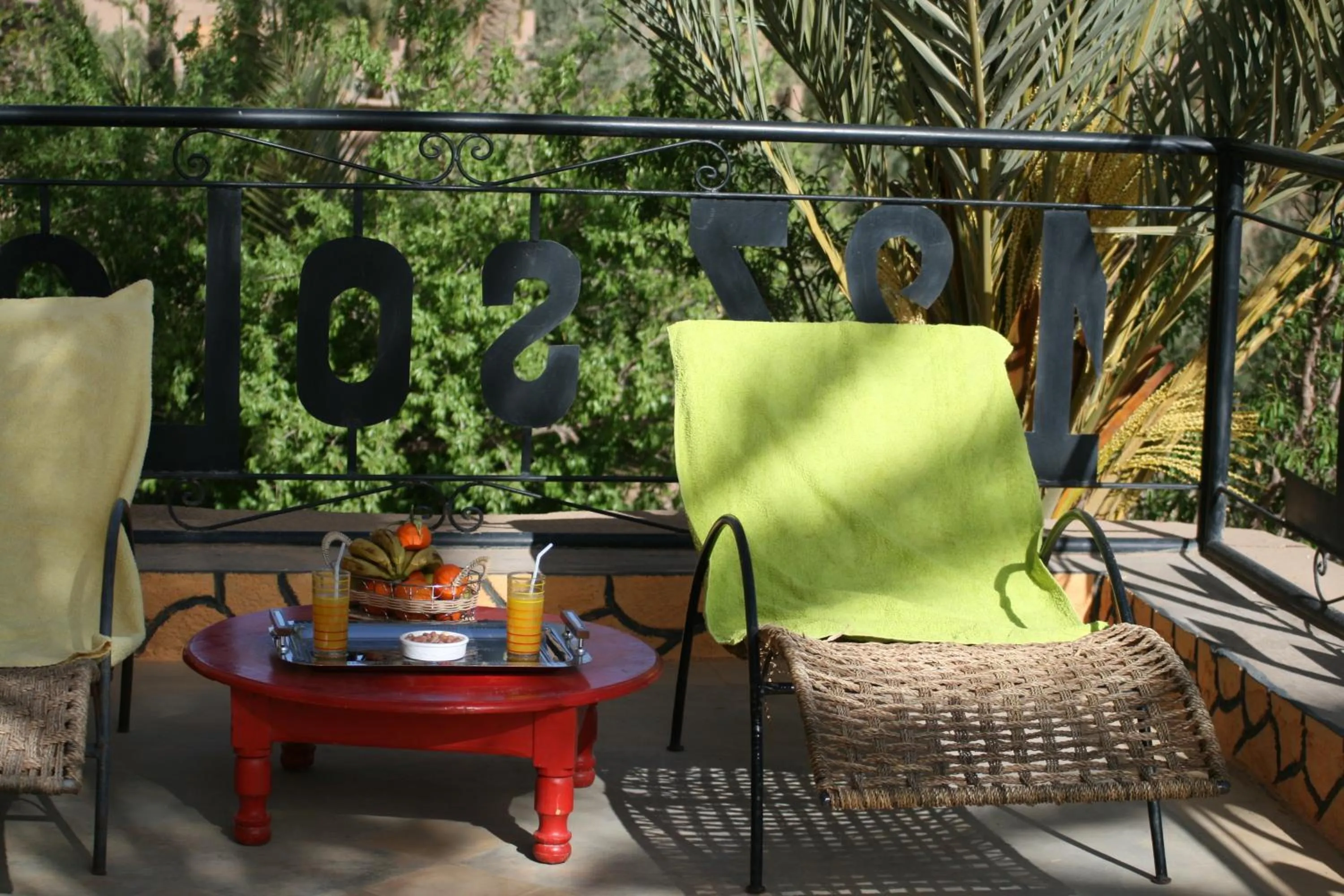 Patio in kasbah 123 soleil