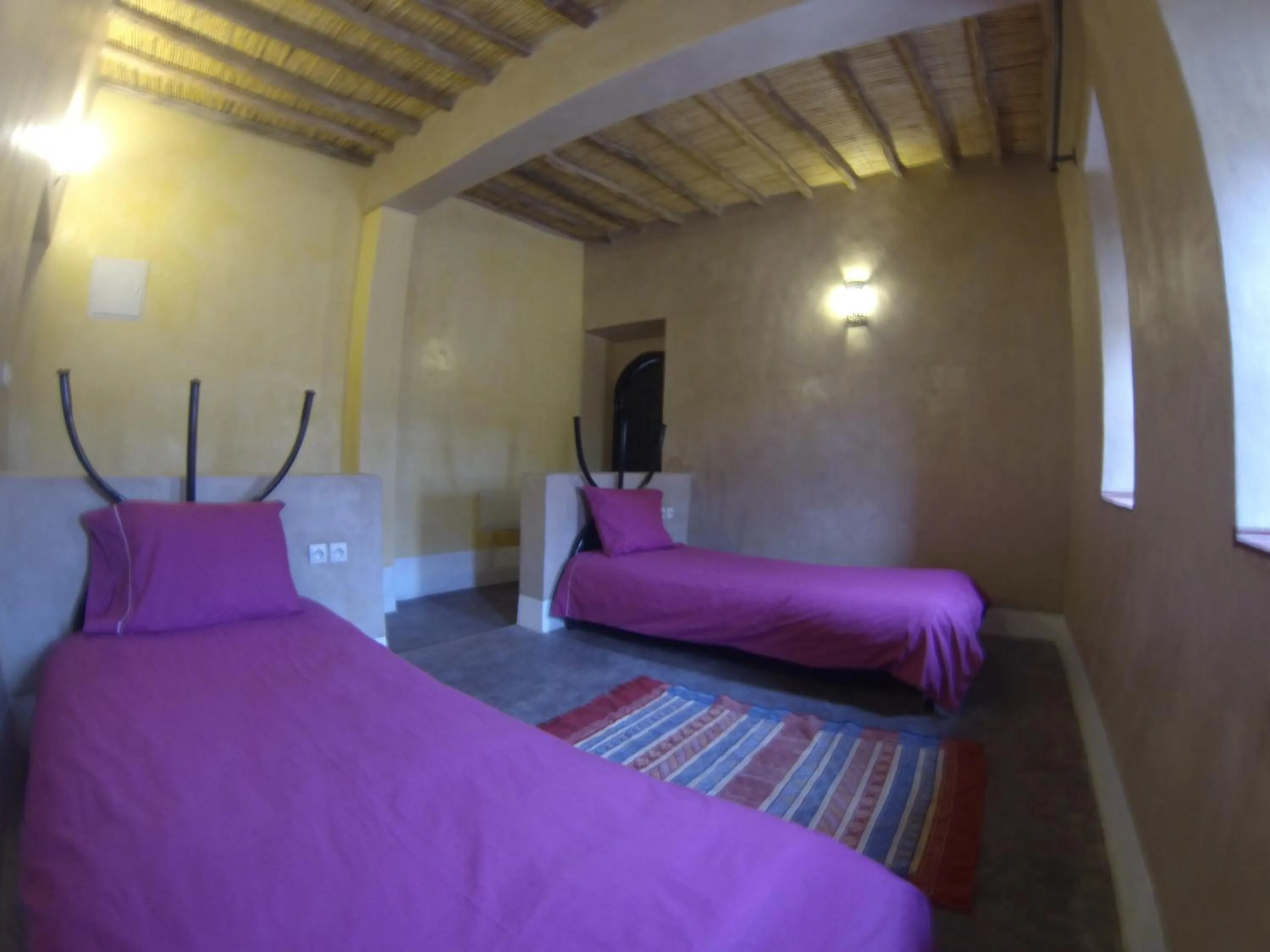Photo of the whole room, Bed in kasbah 123 soleil