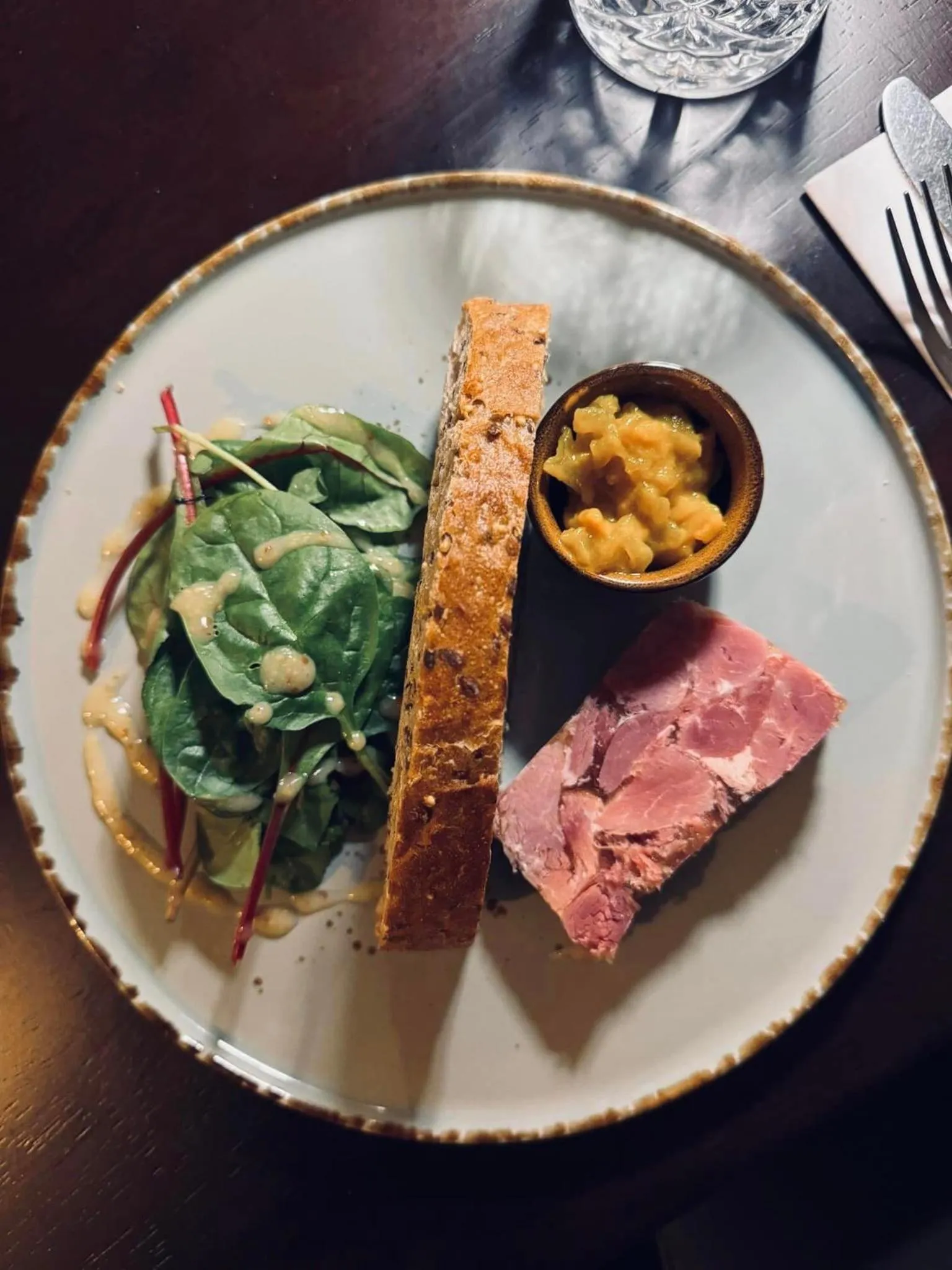 Food close-up in Middle House - Wensleydale, Yorkshire Dales