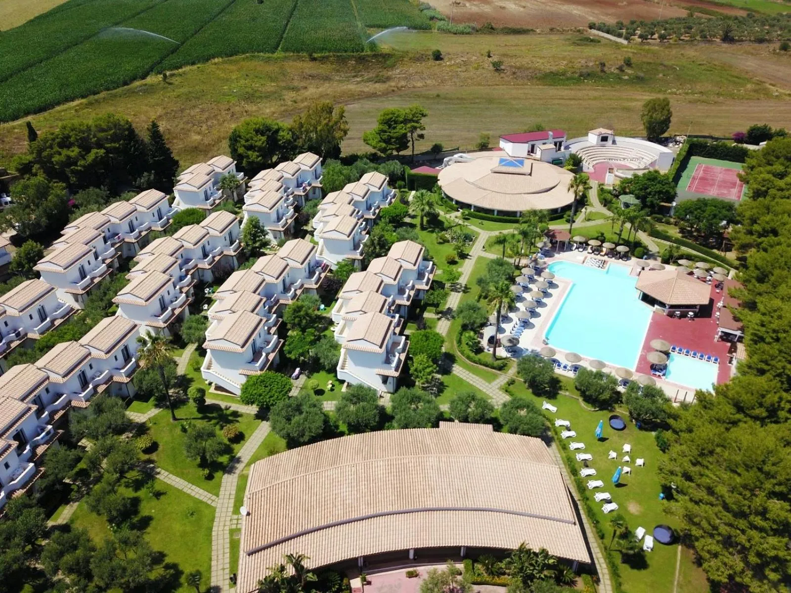 Bird's eye view in Villaggio Spiagge Rosse