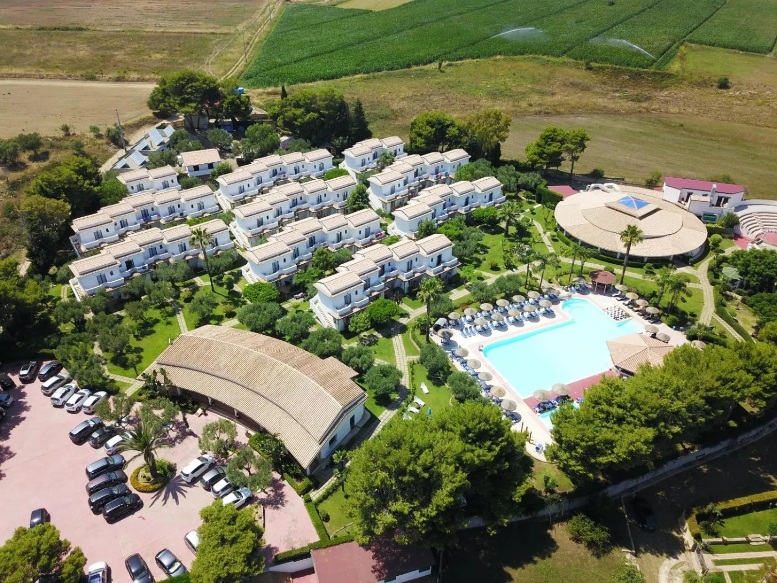 Bird's eye view in Villaggio Spiagge Rosse