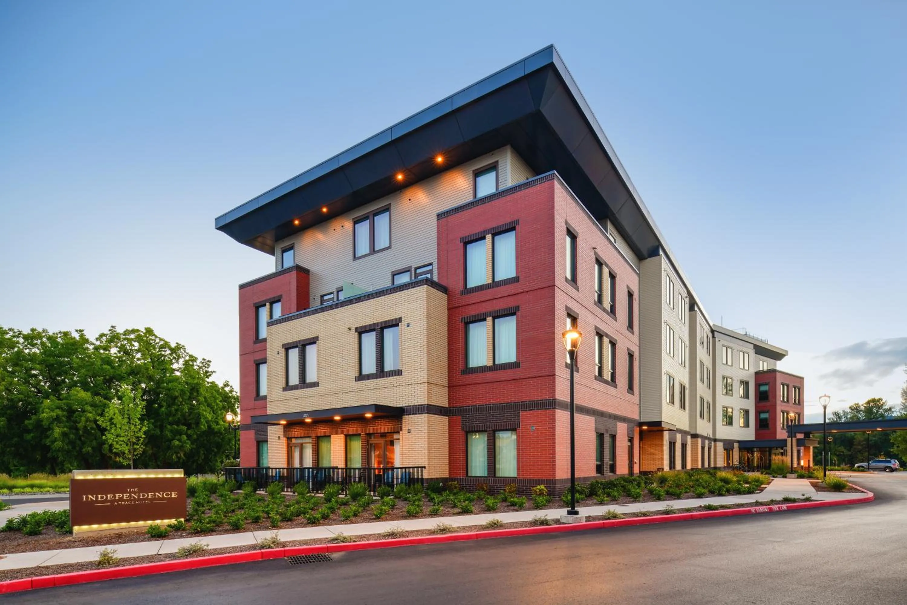 Street view in The Independence Hotel