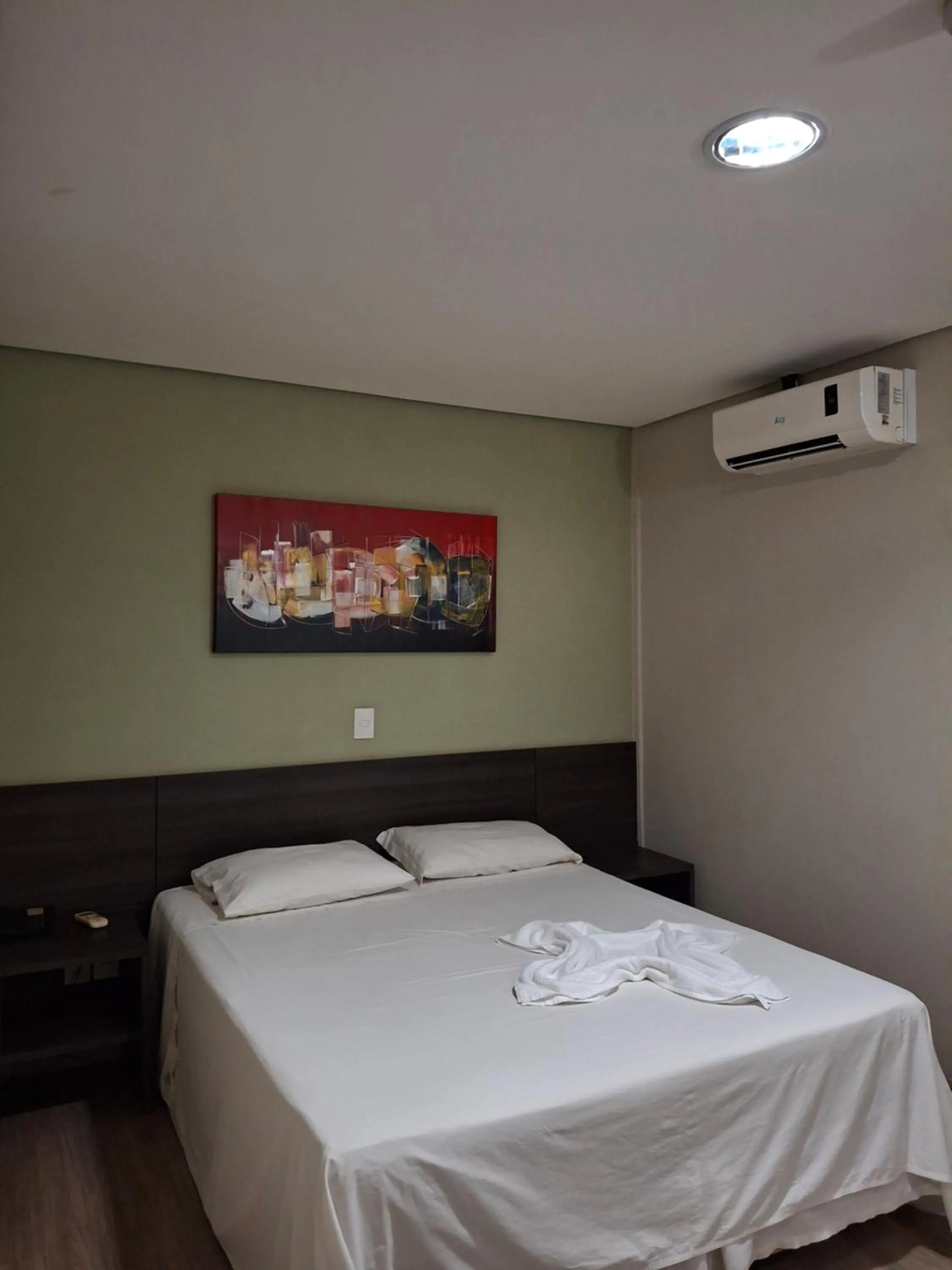 Bed in Ônix Inn Hotel Cravinhos