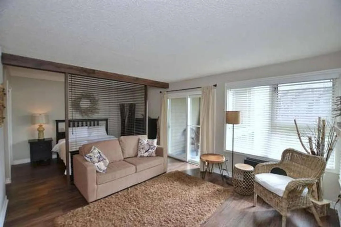 Living room, Bed in #Ski-in/Ski-out Cozy Studio at North Creek Resort