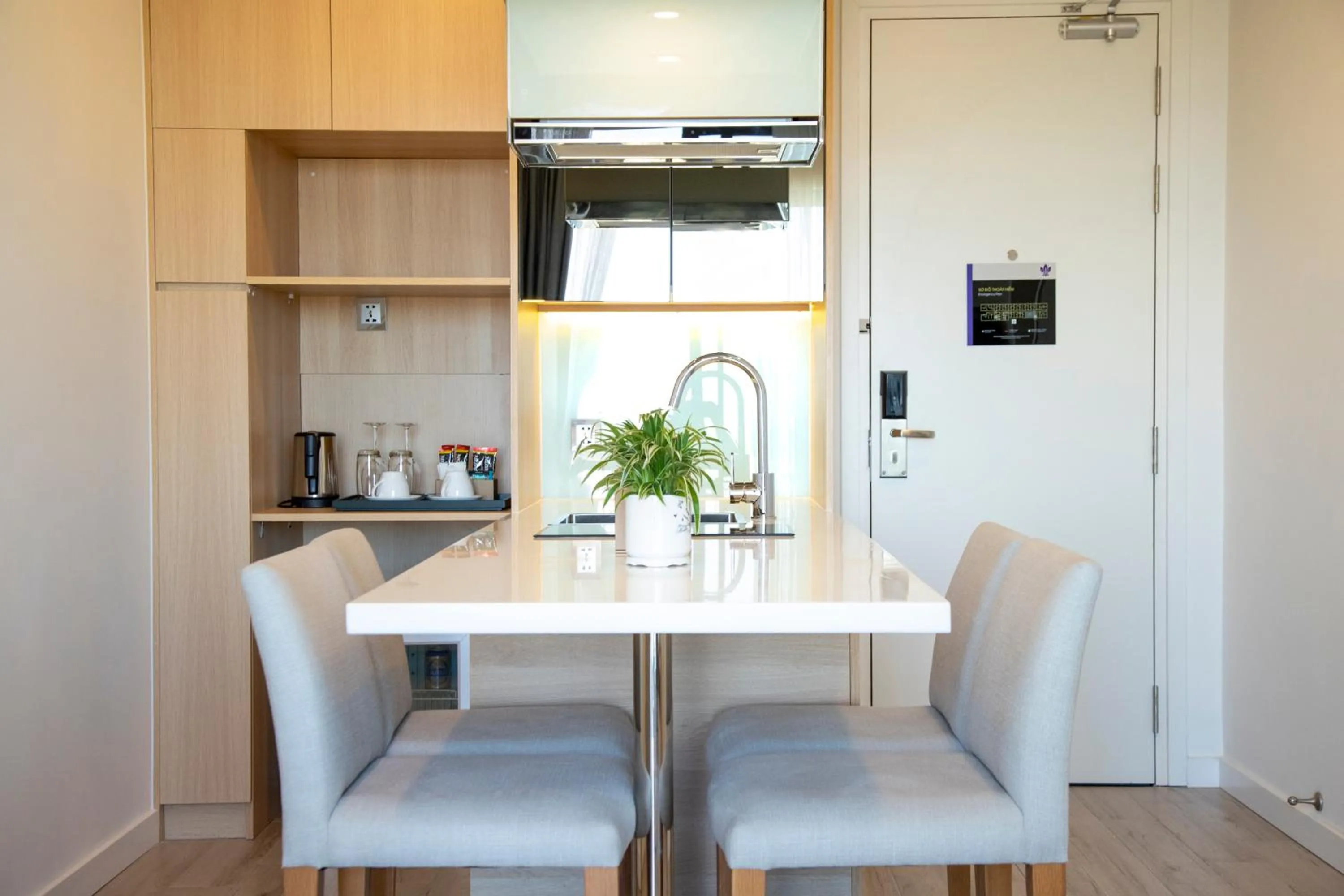 Living room in Carinae Danang Hotel