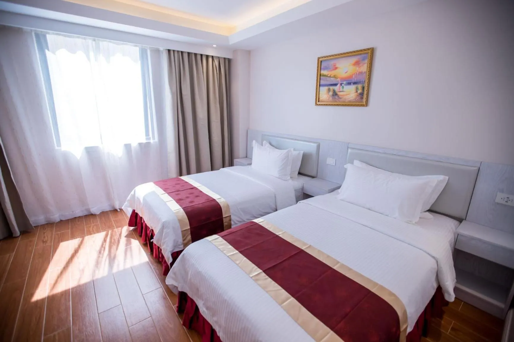 Bed in Hotel Americano