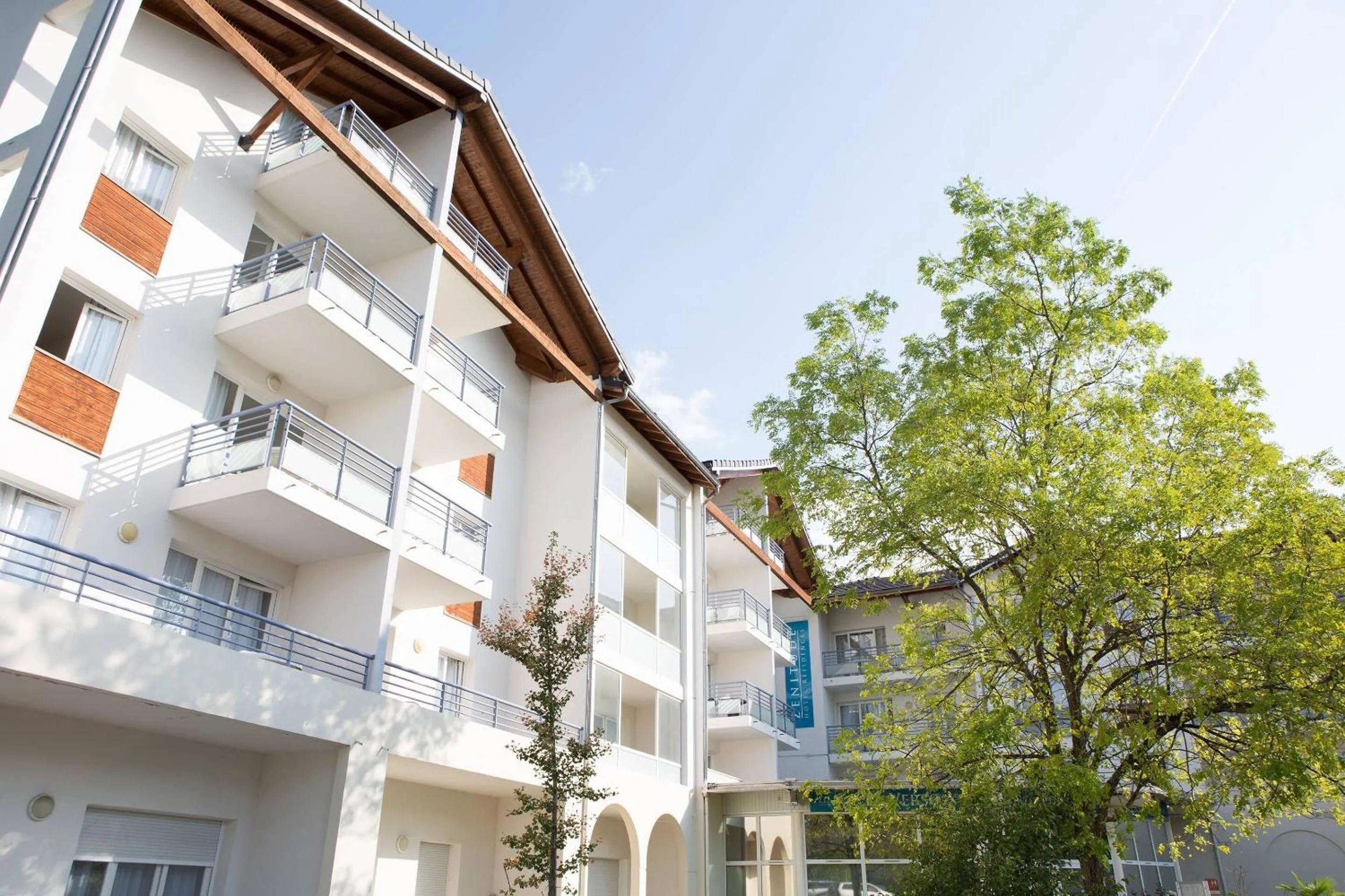 Property building in Comfort Aparthotel Divonne La Versoix