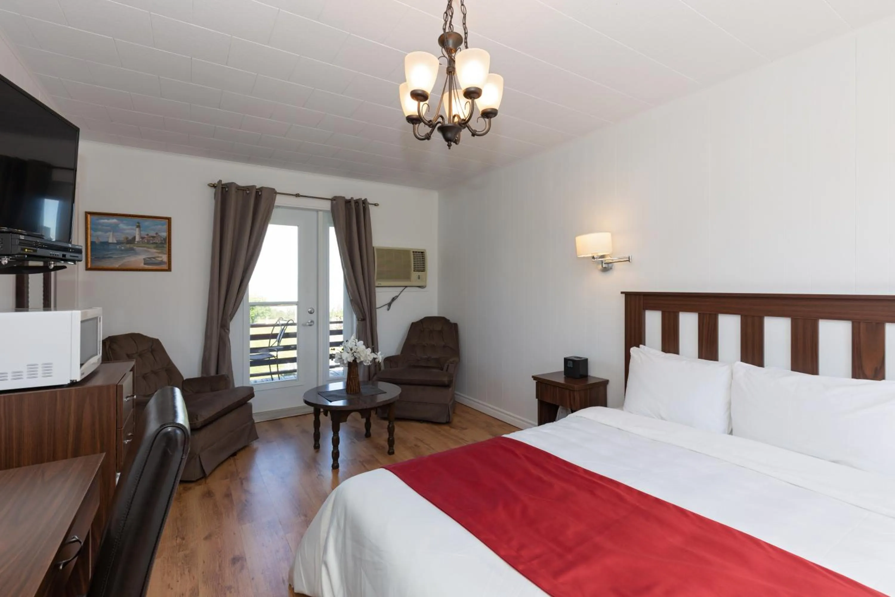 Bed in Motel au Fleuve d'Argent