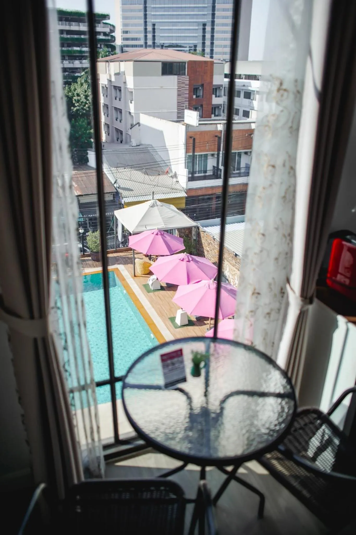 Pool view in Banbua Grand Udon