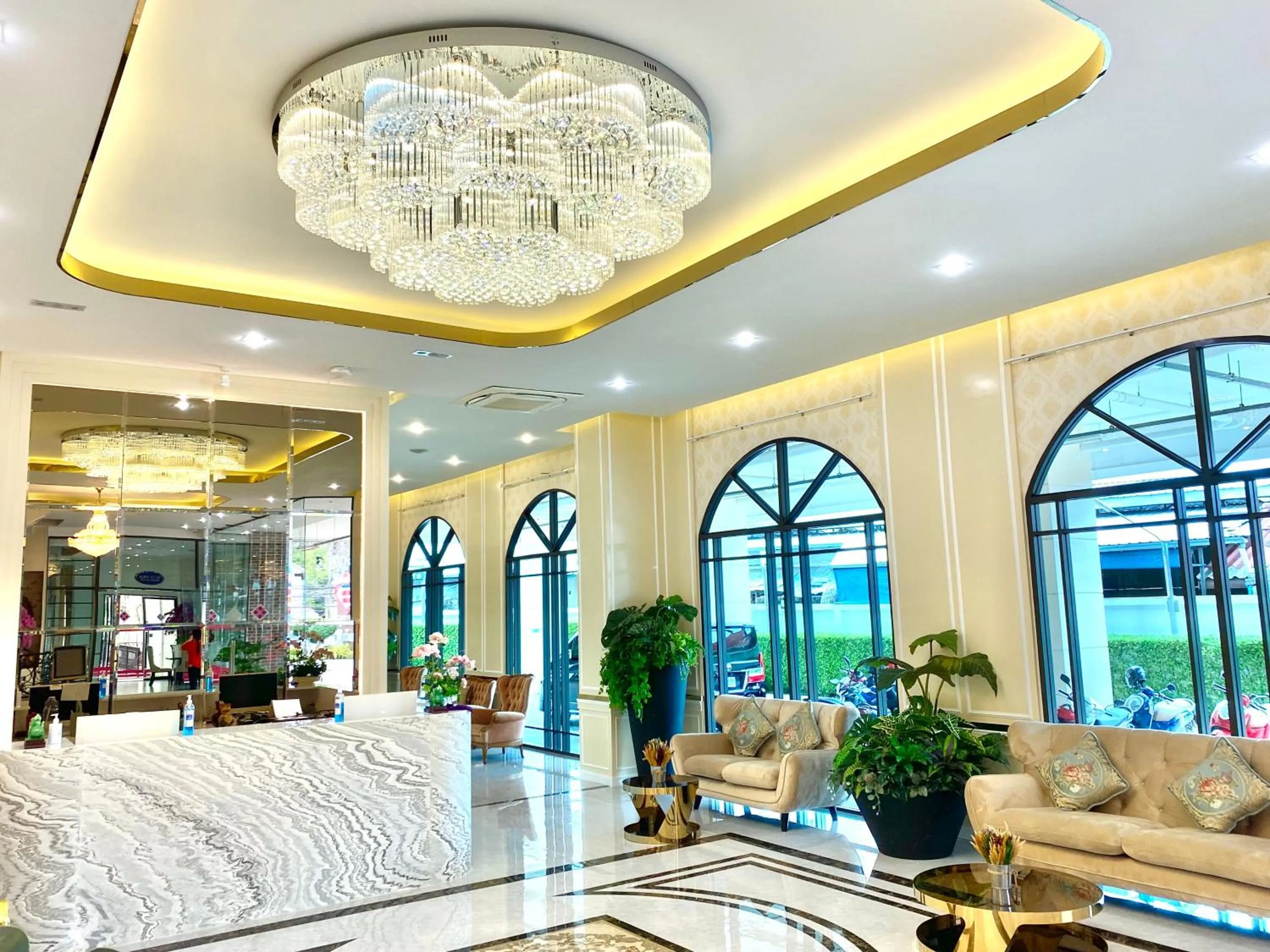 Lobby or reception in Banbua Grand Udon