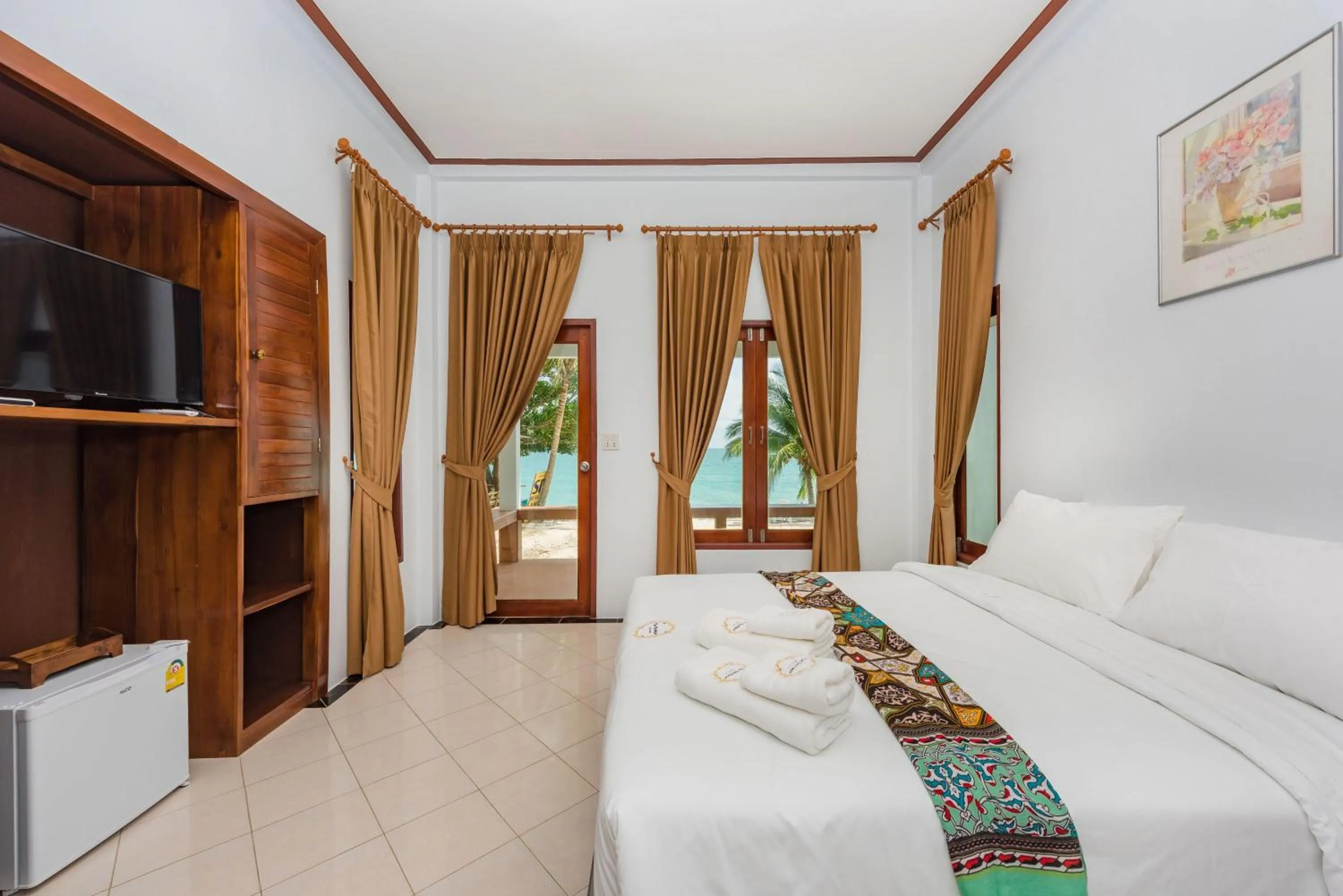 Bed in The Boutique Khanom