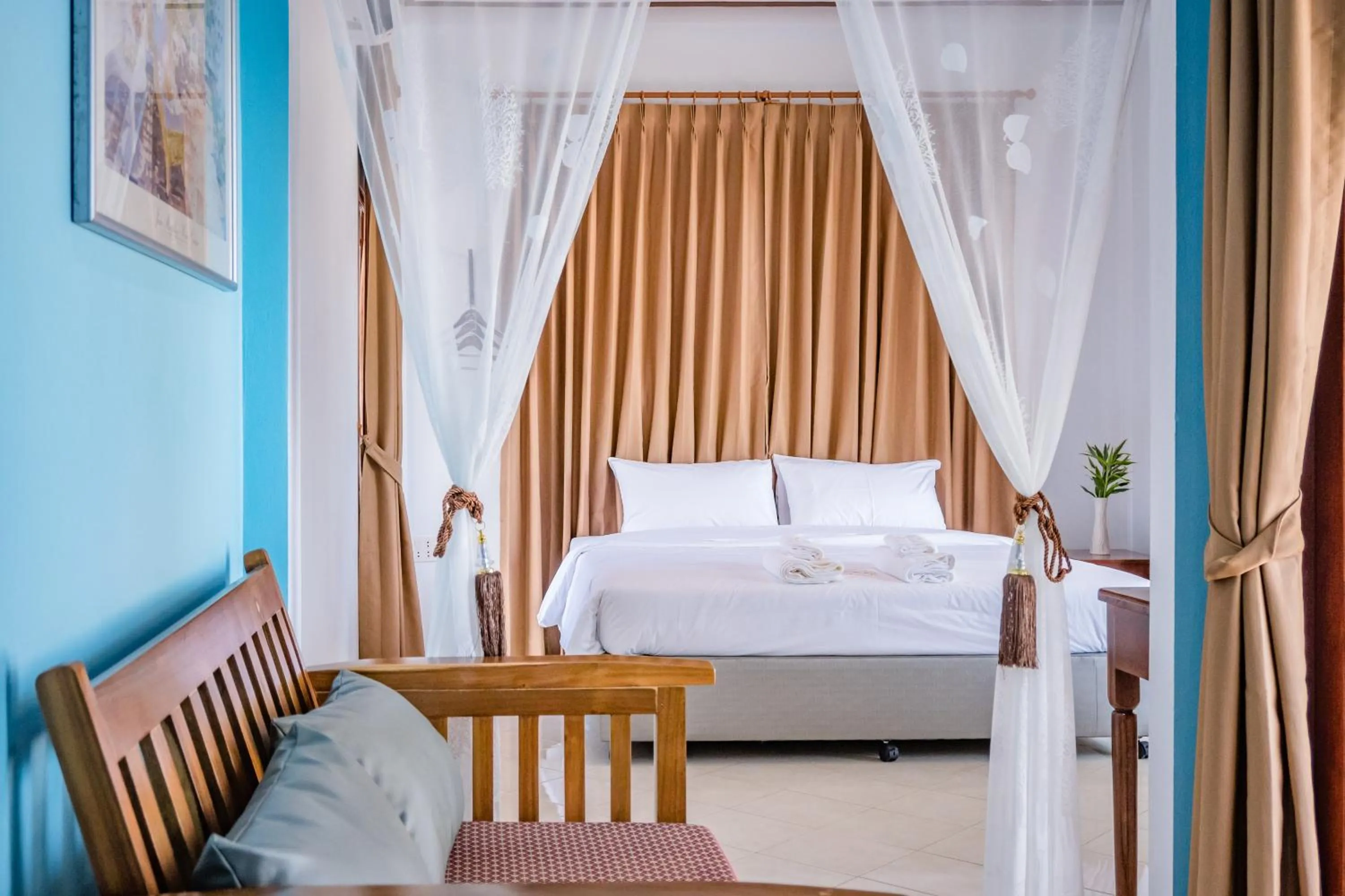 Bed in The Boutique Khanom