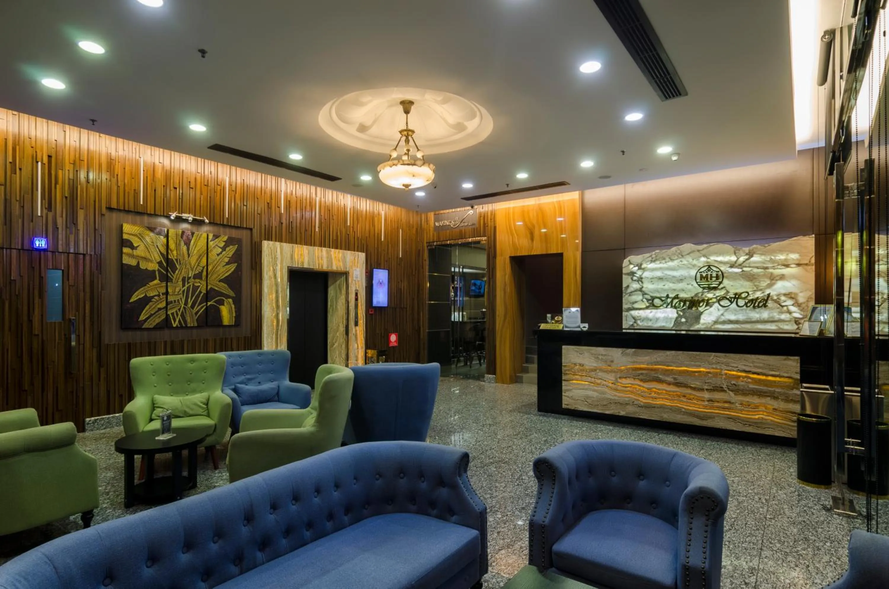 Lobby or reception in Mariner Hotel Labuan