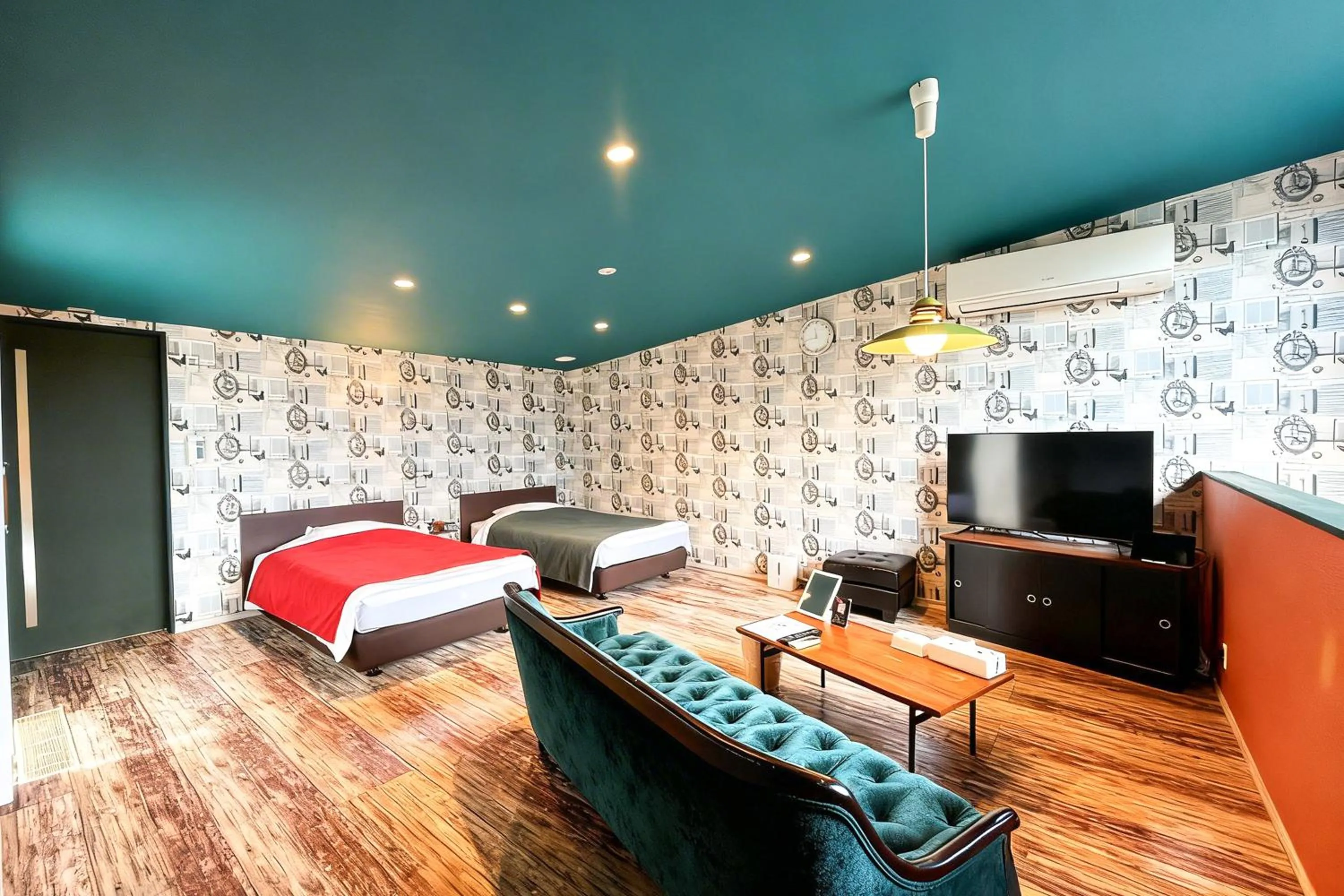 Bed in Innter Hill Tsubasa Yufuin