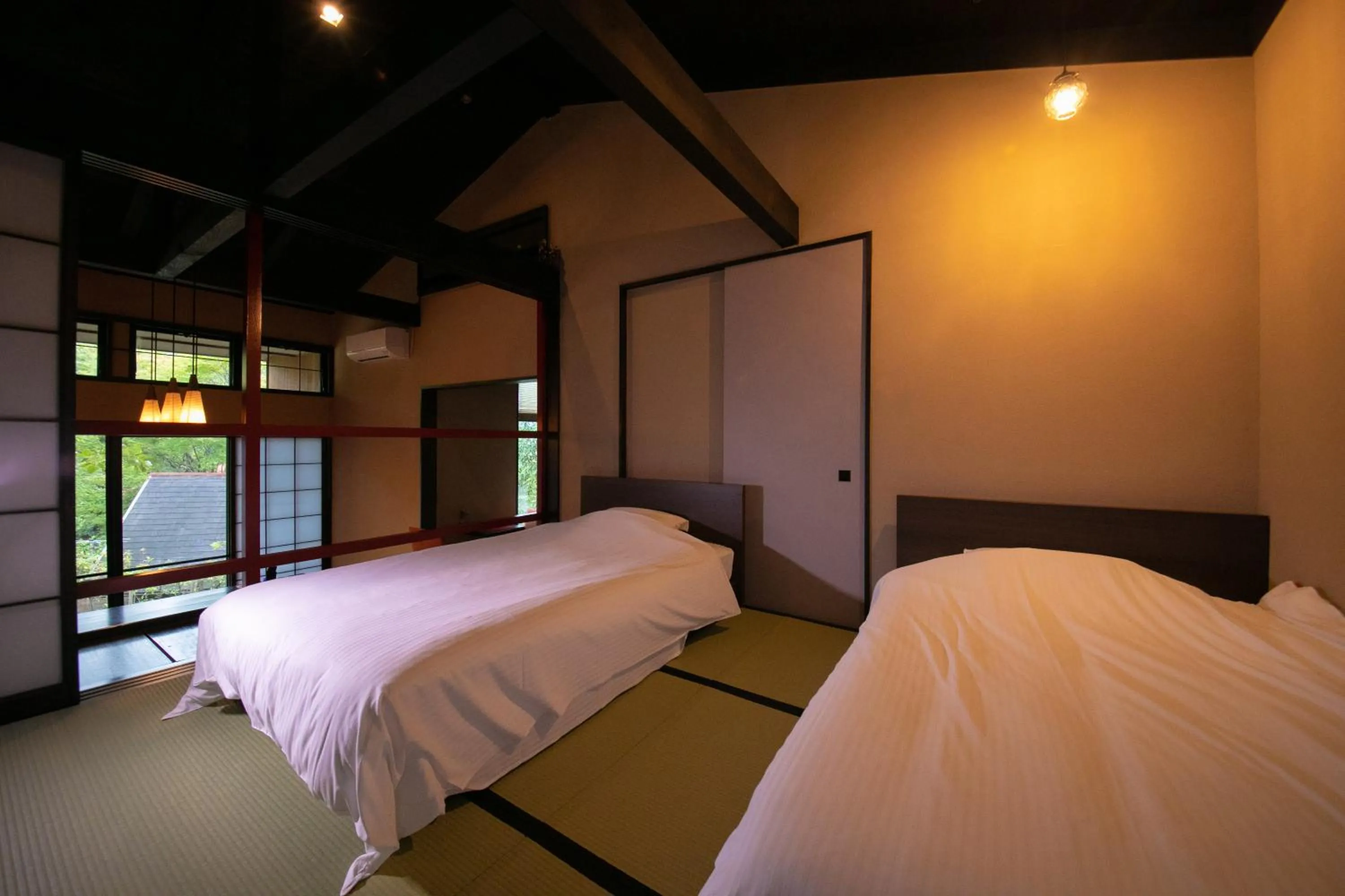 Bed in Innter Hill Tsubasa Yufuin