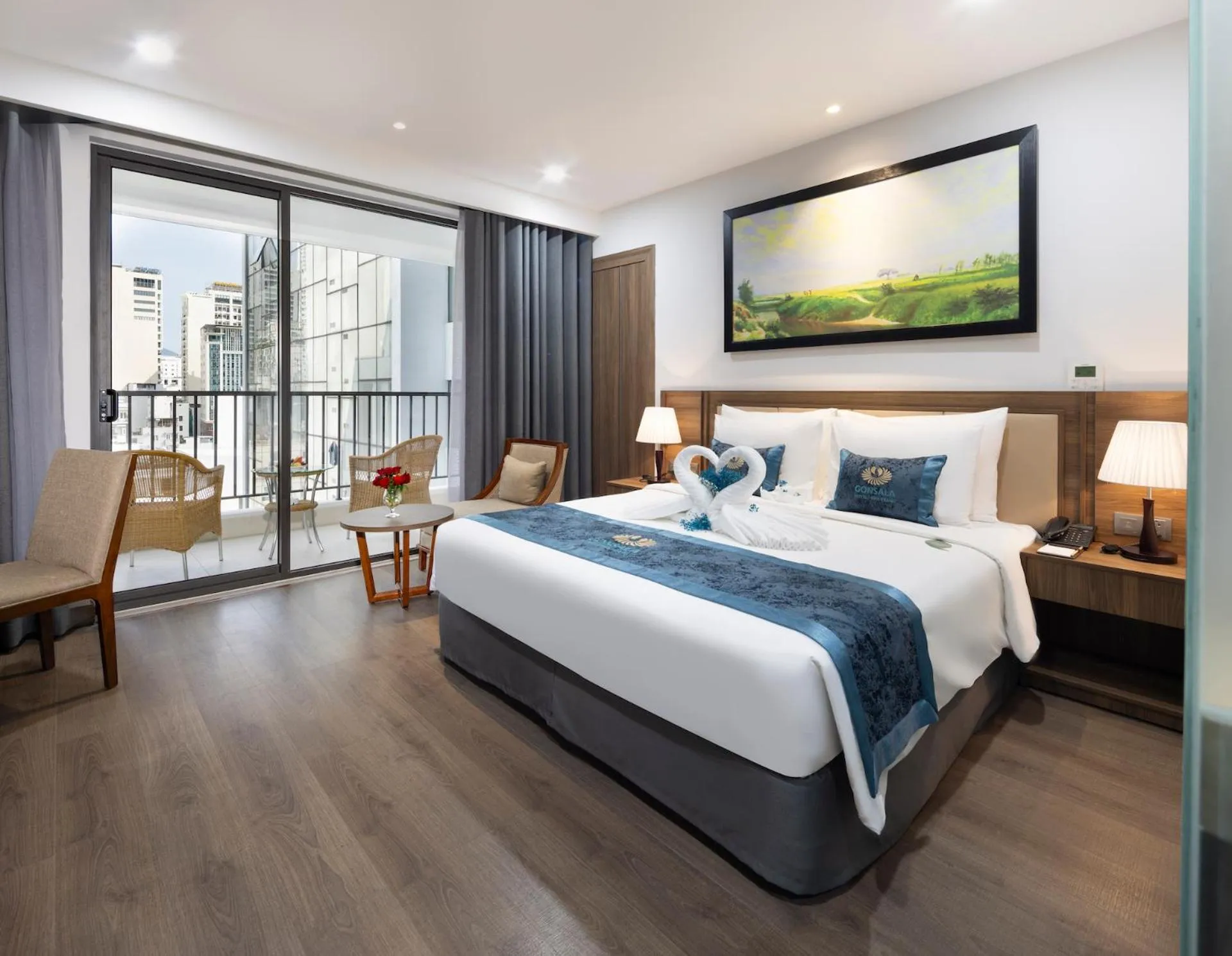 Bed in Gonsala Hotel Nha Trang