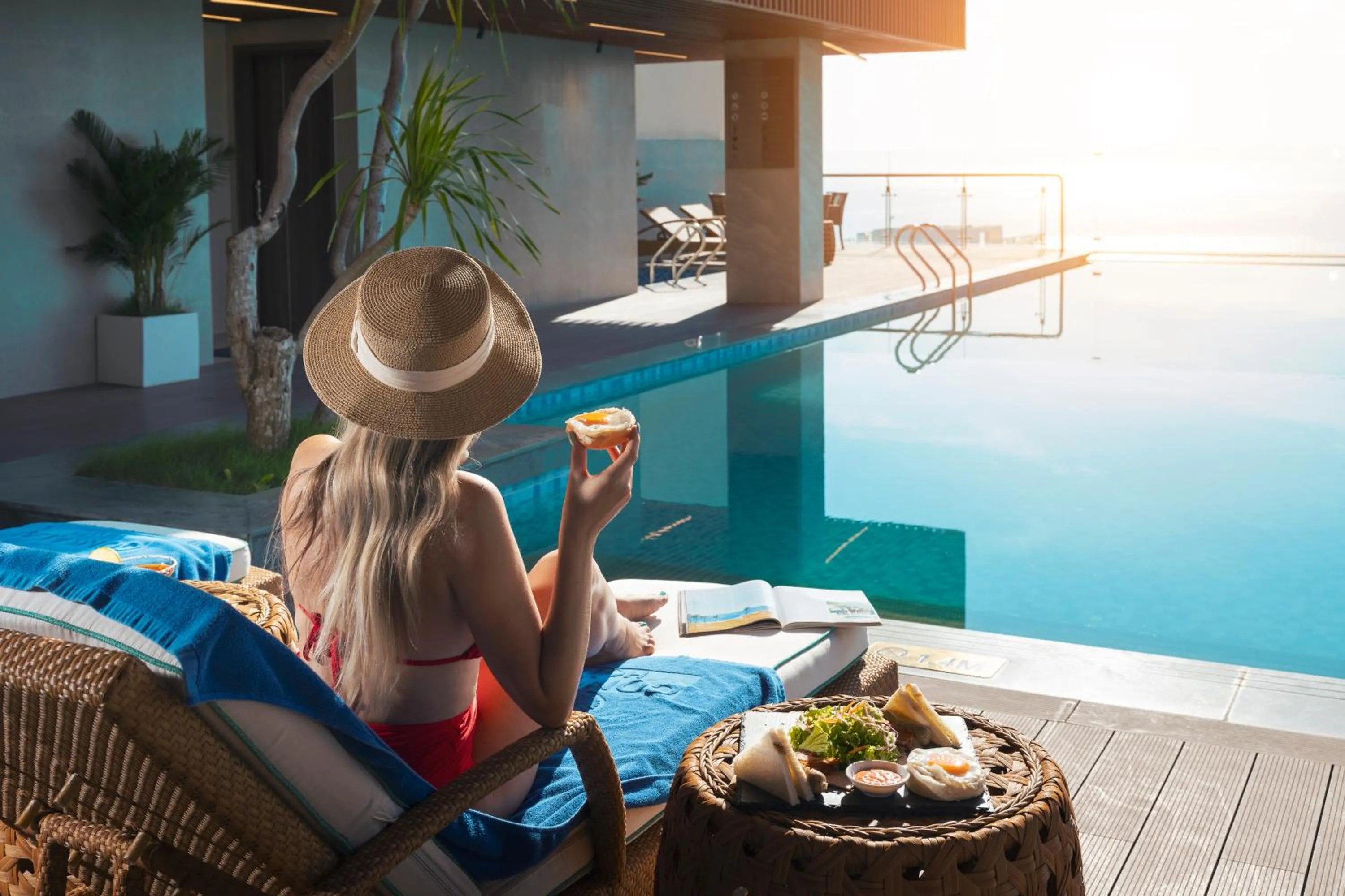 Swimming pool in Gonsala Hotel Nha Trang