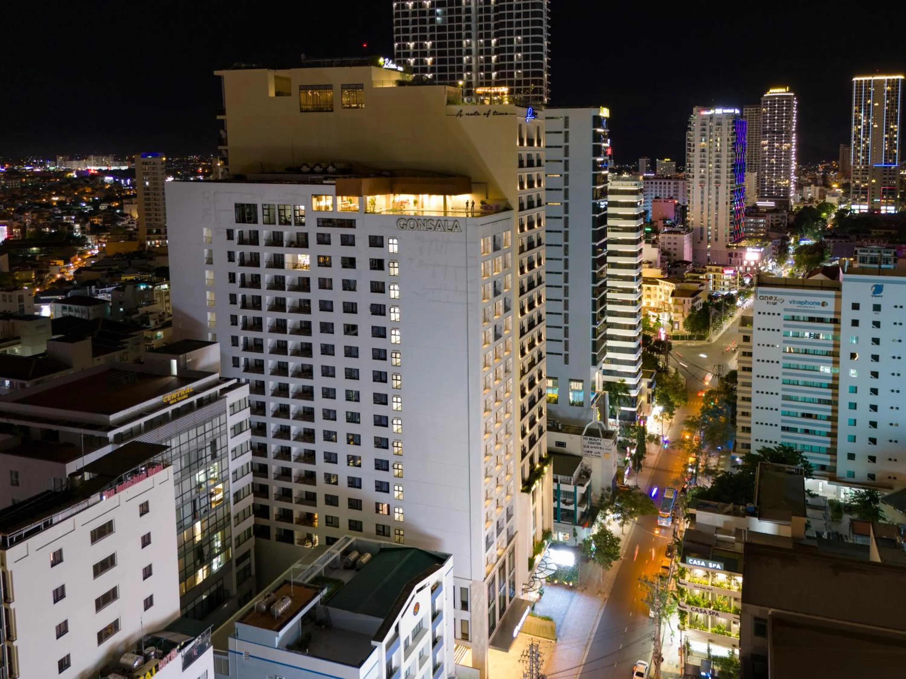 Bird's eye view in Gonsala Hotel Nha Trang