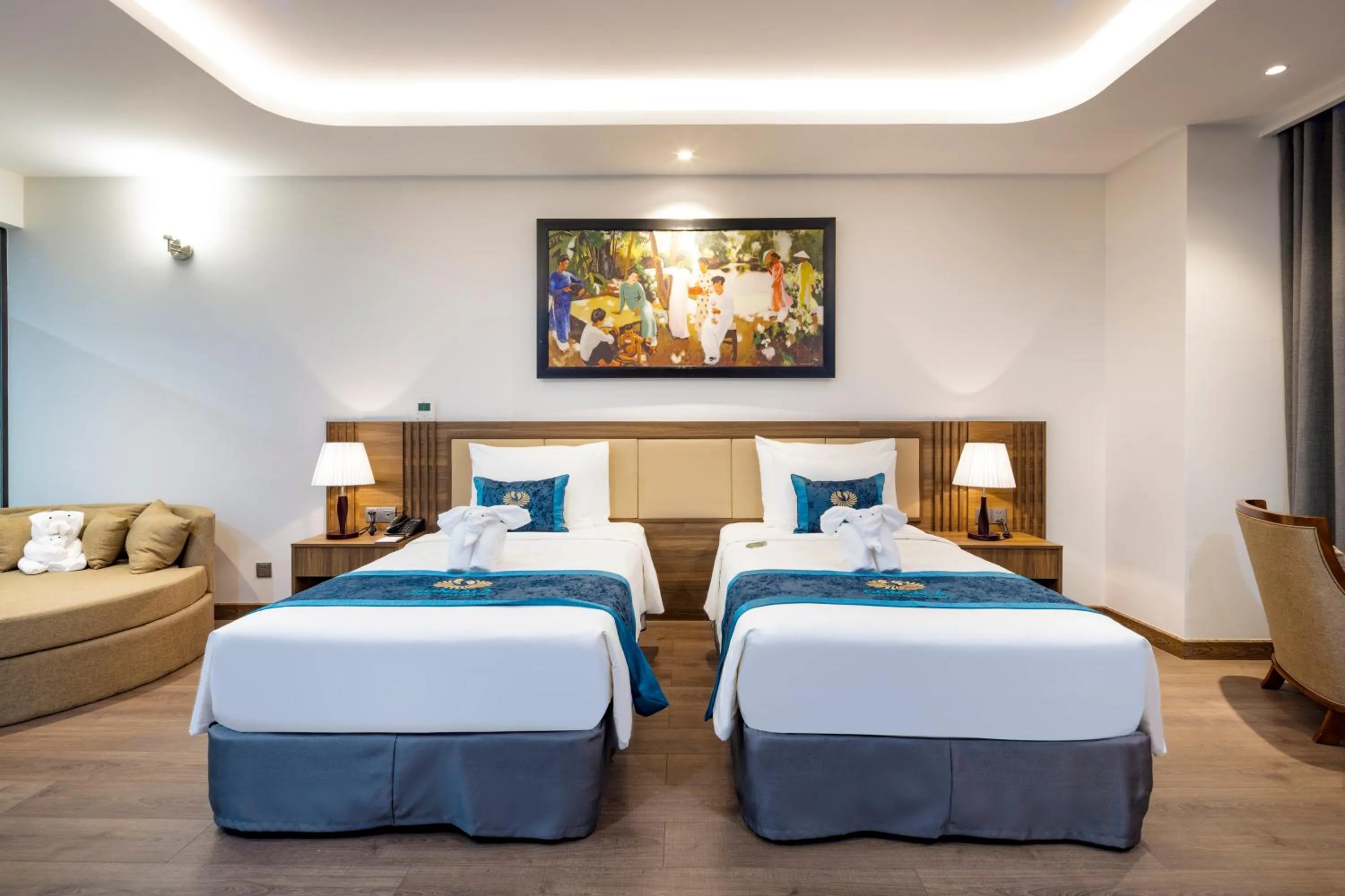 Bed in Gonsala Hotel Nha Trang