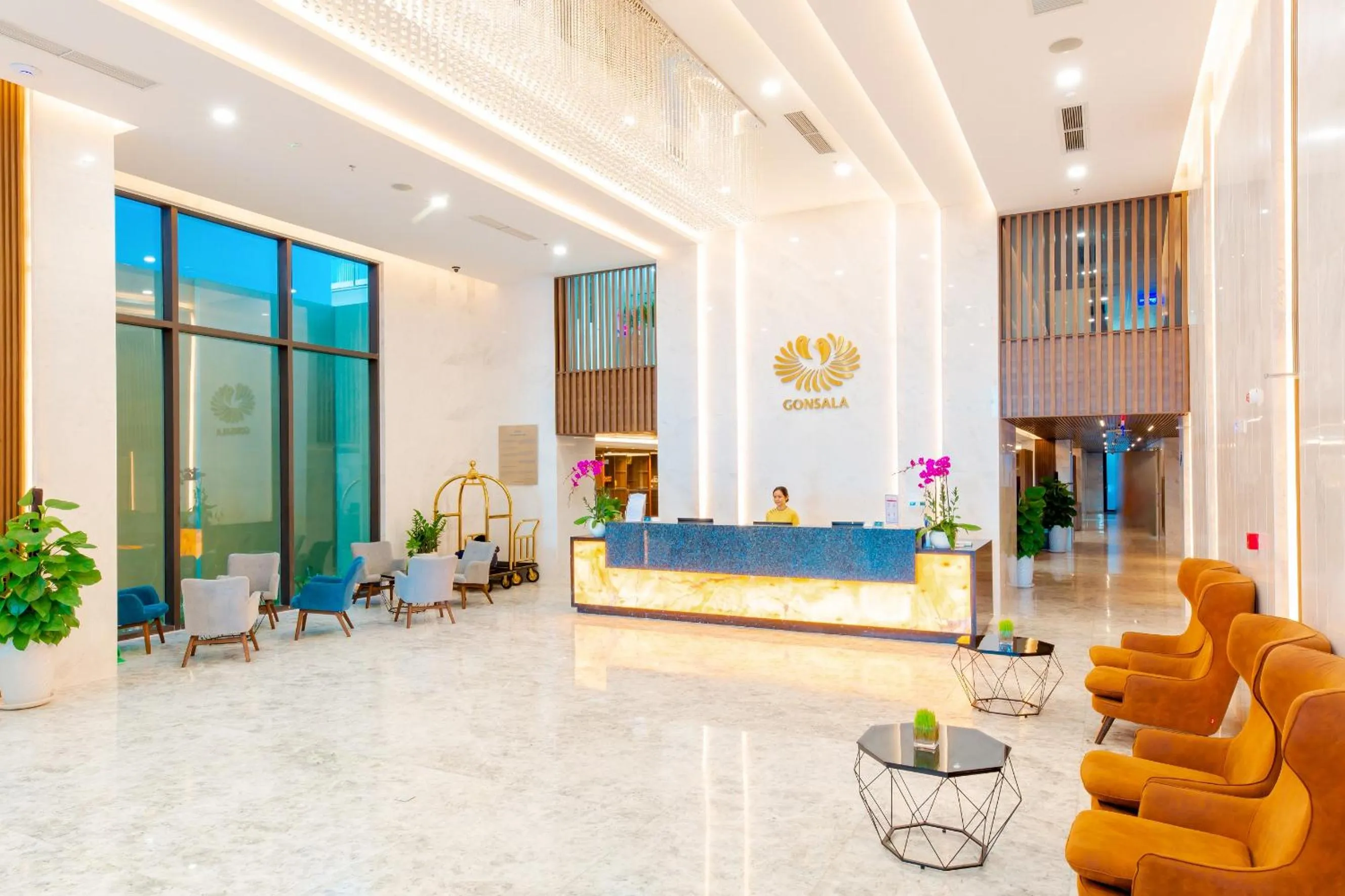 Lobby or reception in Gonsala Hotel Nha Trang