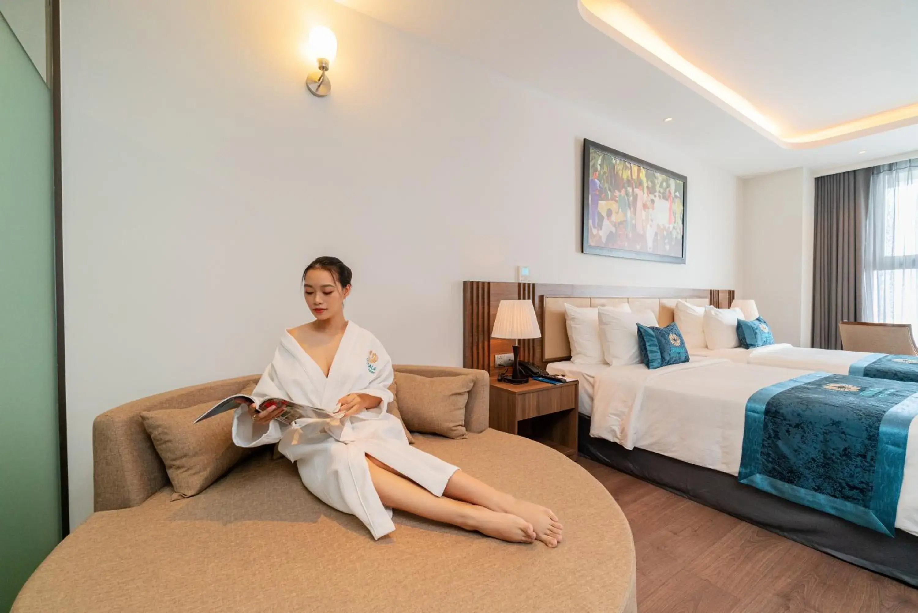 Executive Twin Room with Sea View in Gonsala Hotel Nha Trang Executive Twin Room with Sea View in Gonsala Hotel Nha Trang