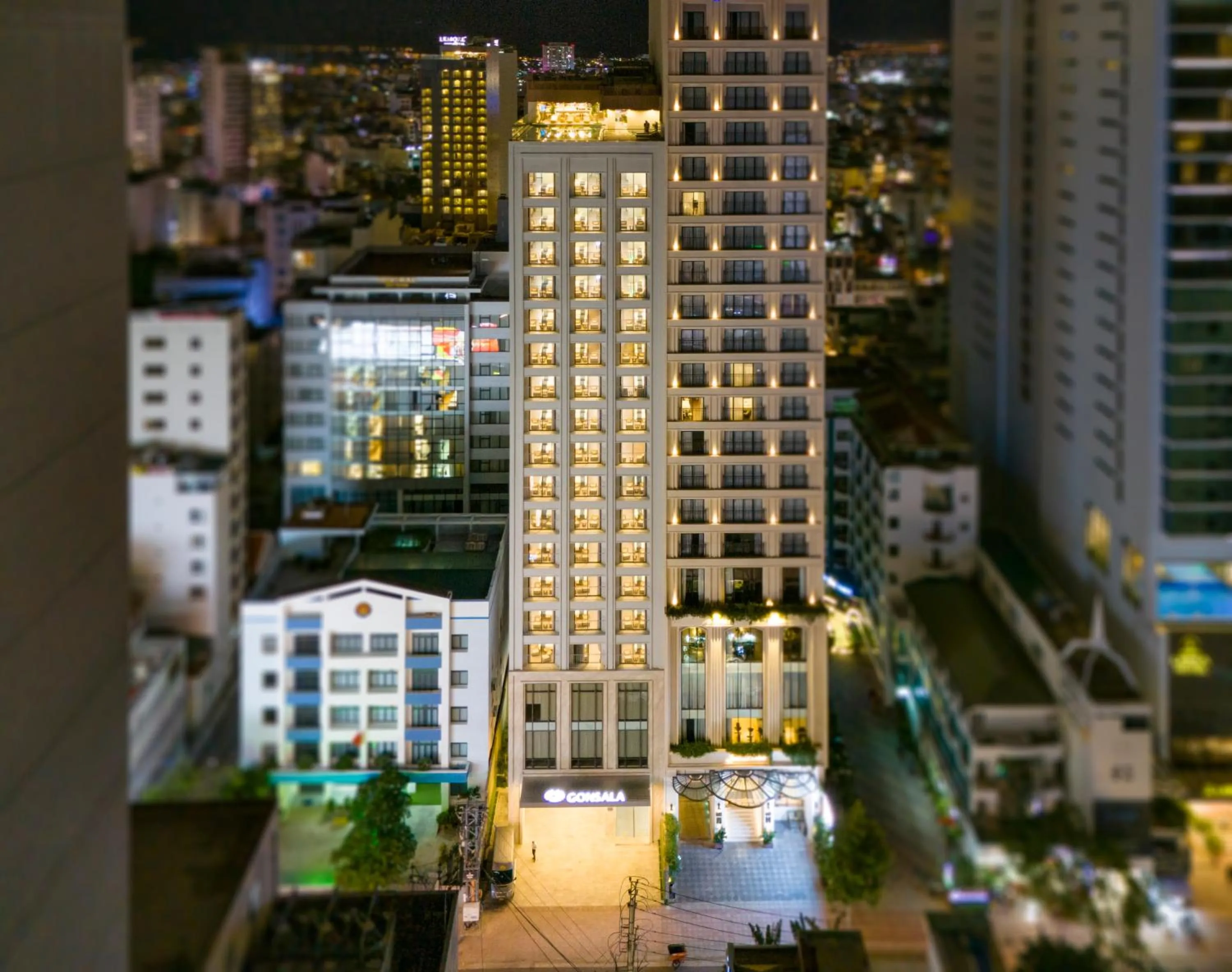 Property building in Gonsala Hotel Nha Trang