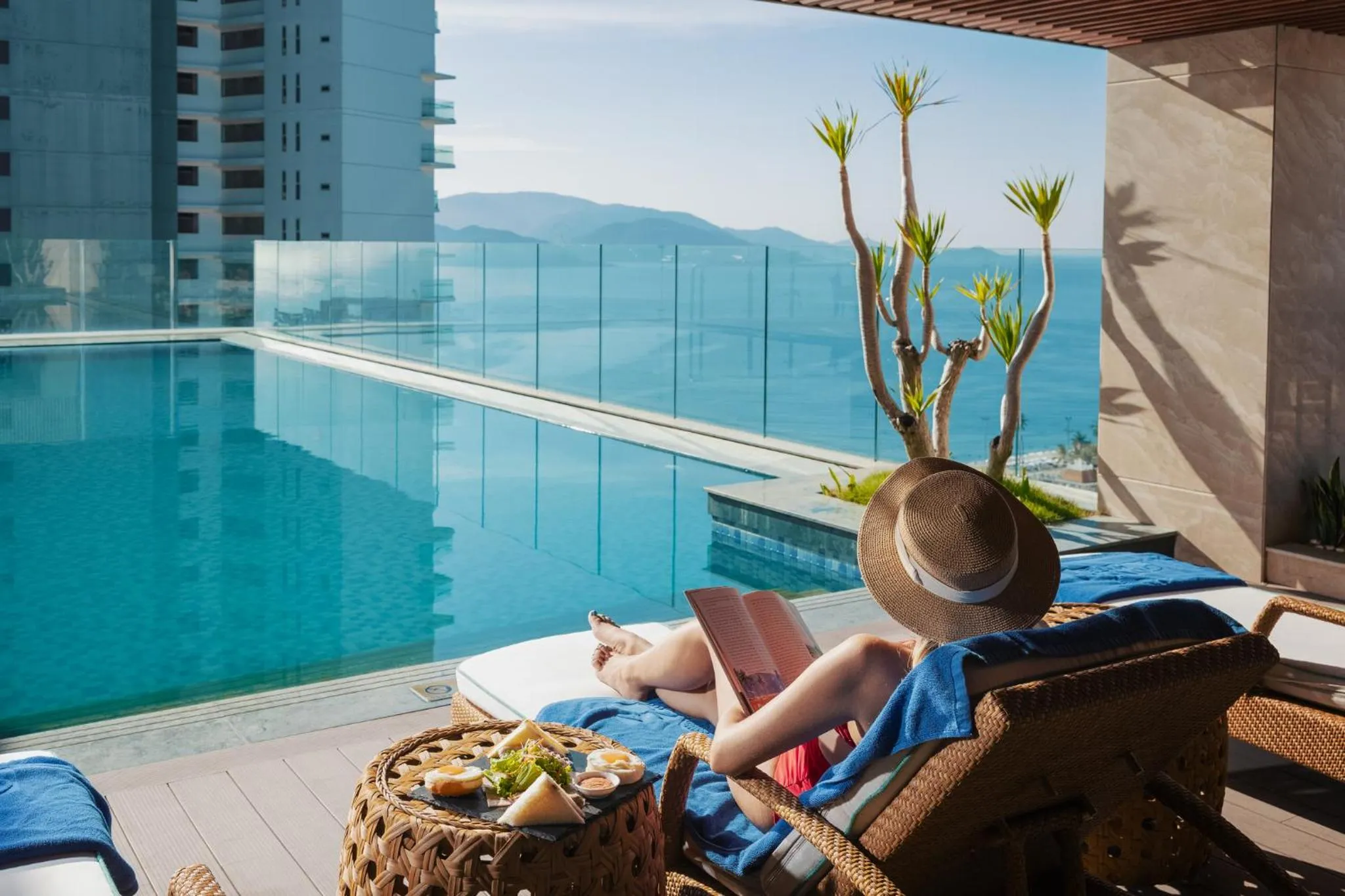 Swimming pool in Gonsala Hotel Nha Trang