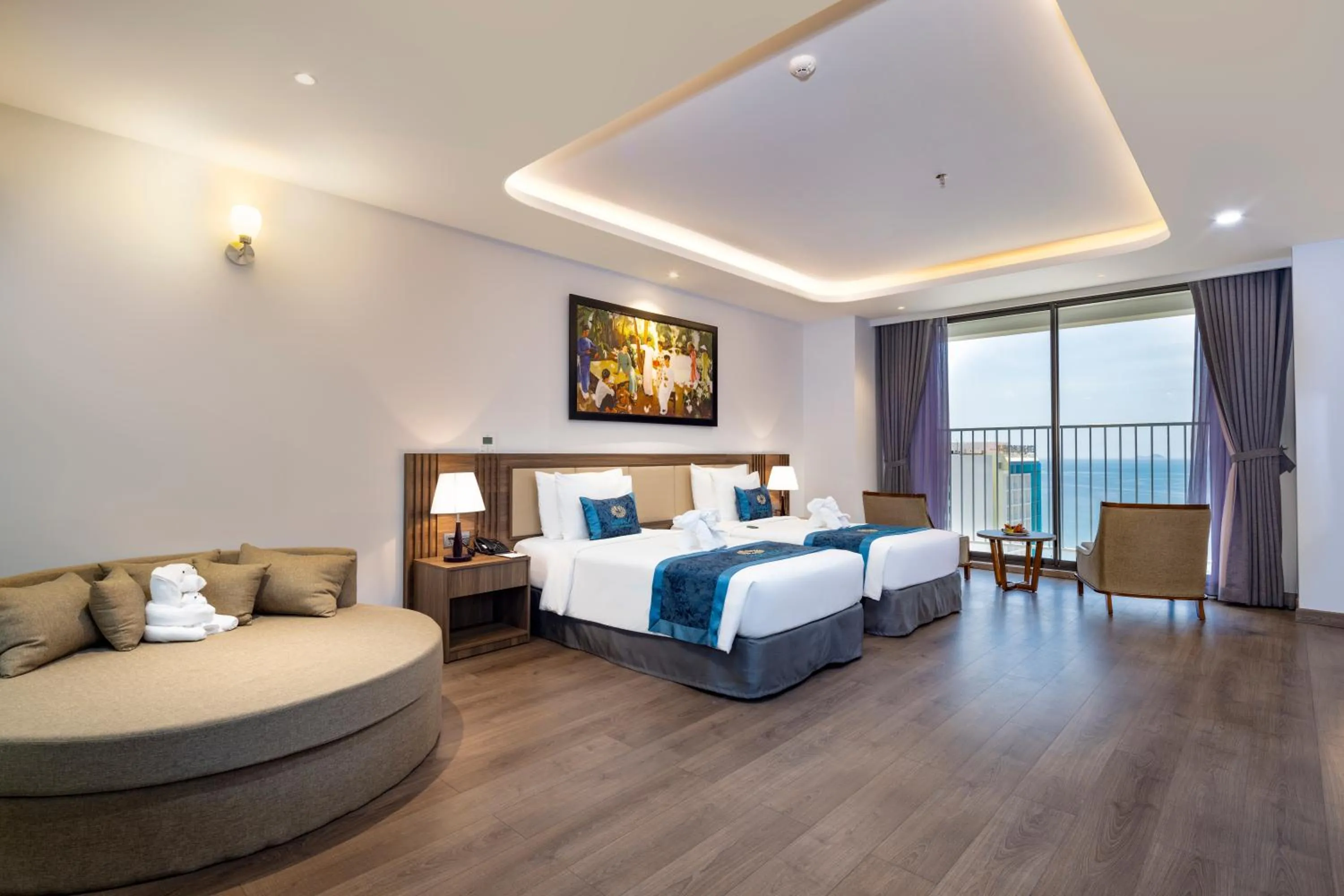 Bed in Gonsala Hotel Nha Trang