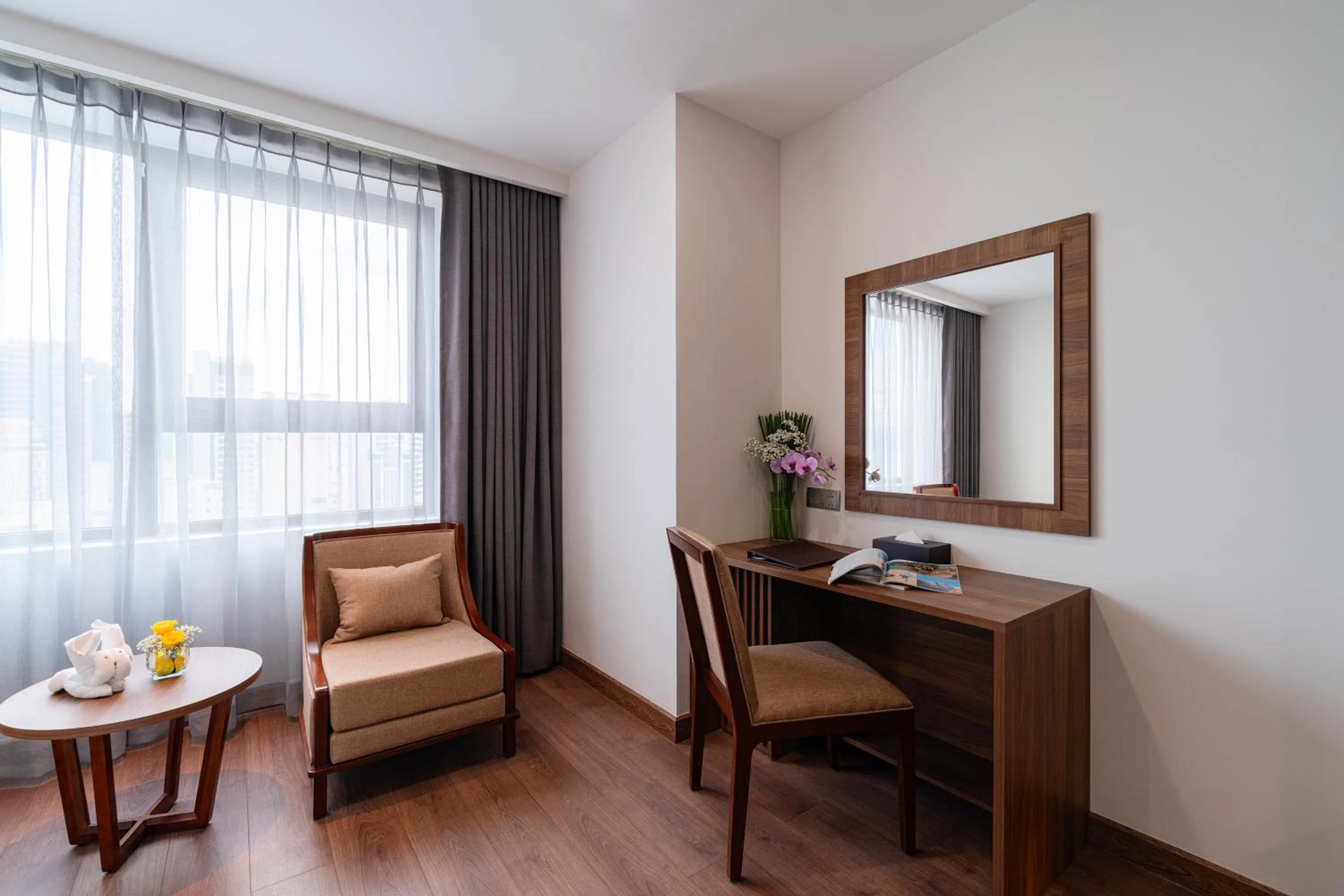 Seating area in Gonsala Hotel Nha Trang