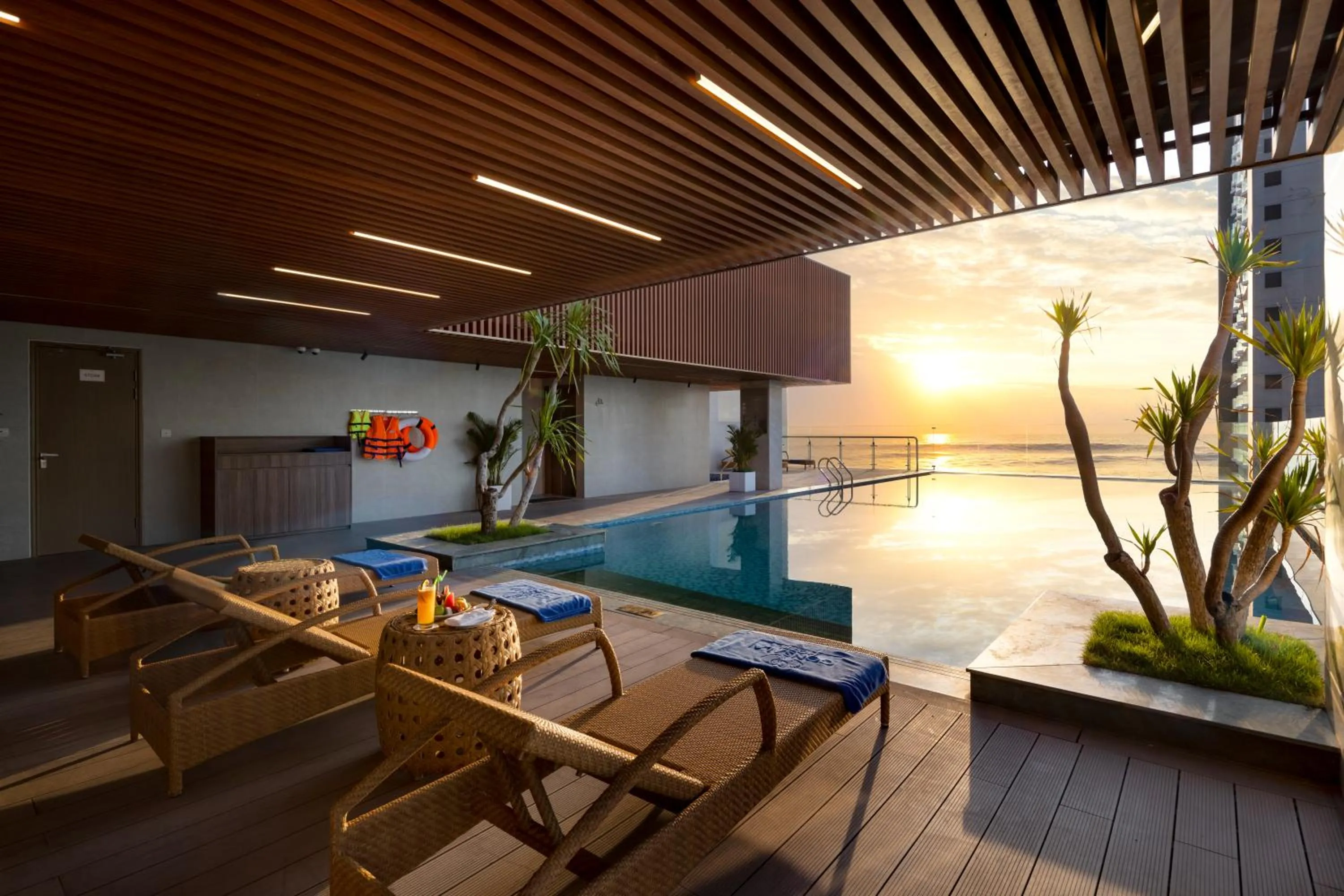 Pool view in Gonsala Hotel Nha Trang