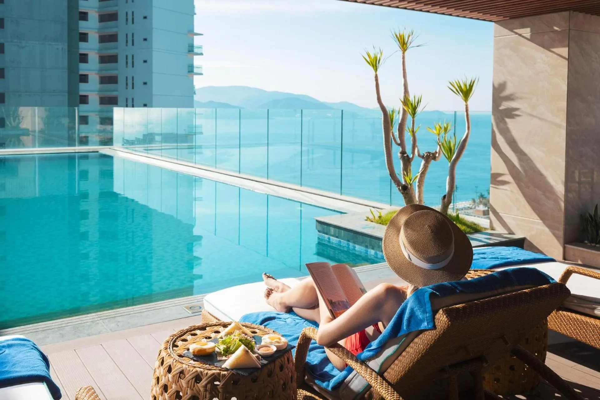 Swimming pool in Gonsala Hotel Nha Trang