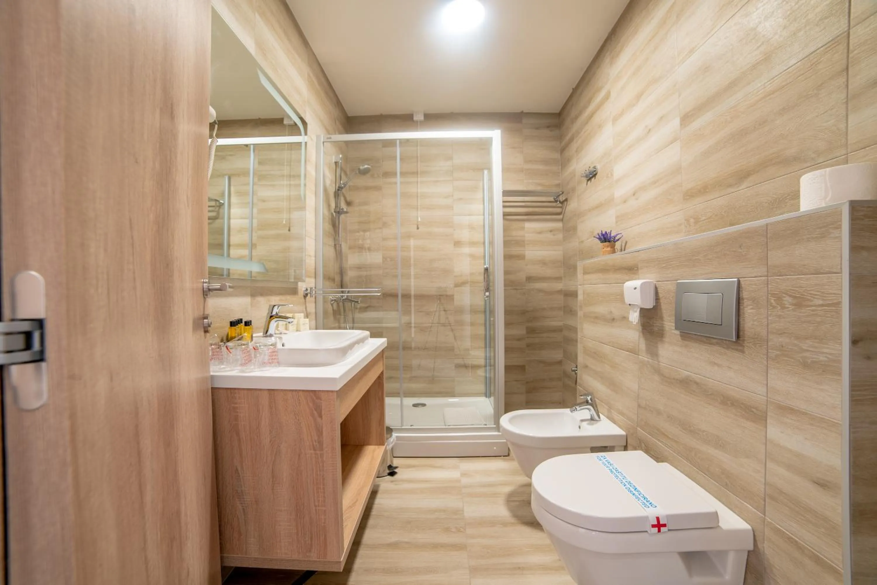 Bathroom in Hotel Soni Lux