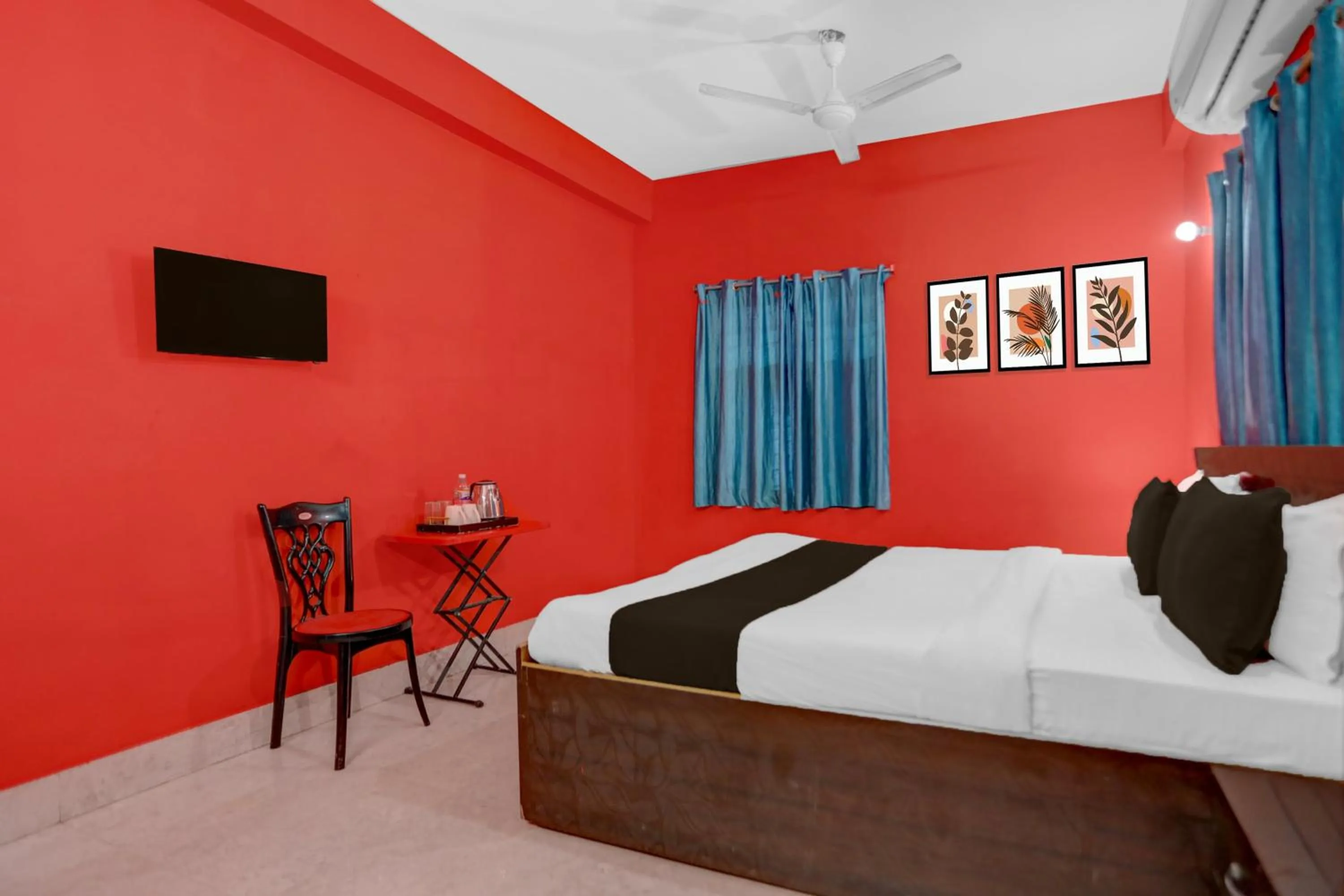 Bedroom, Bed in Super Hotel O Patliputra Railway Station Formerly Rameshwaram Guest House