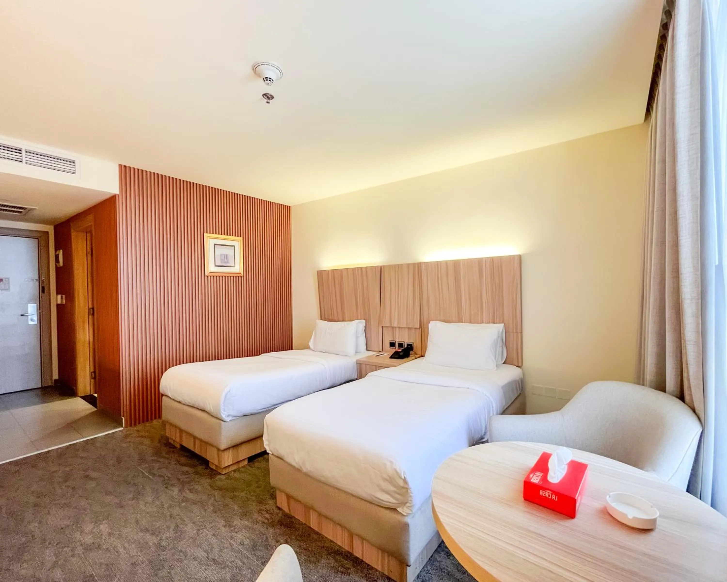 Bedroom, Bed in La Casa Hotel Amman by FHM