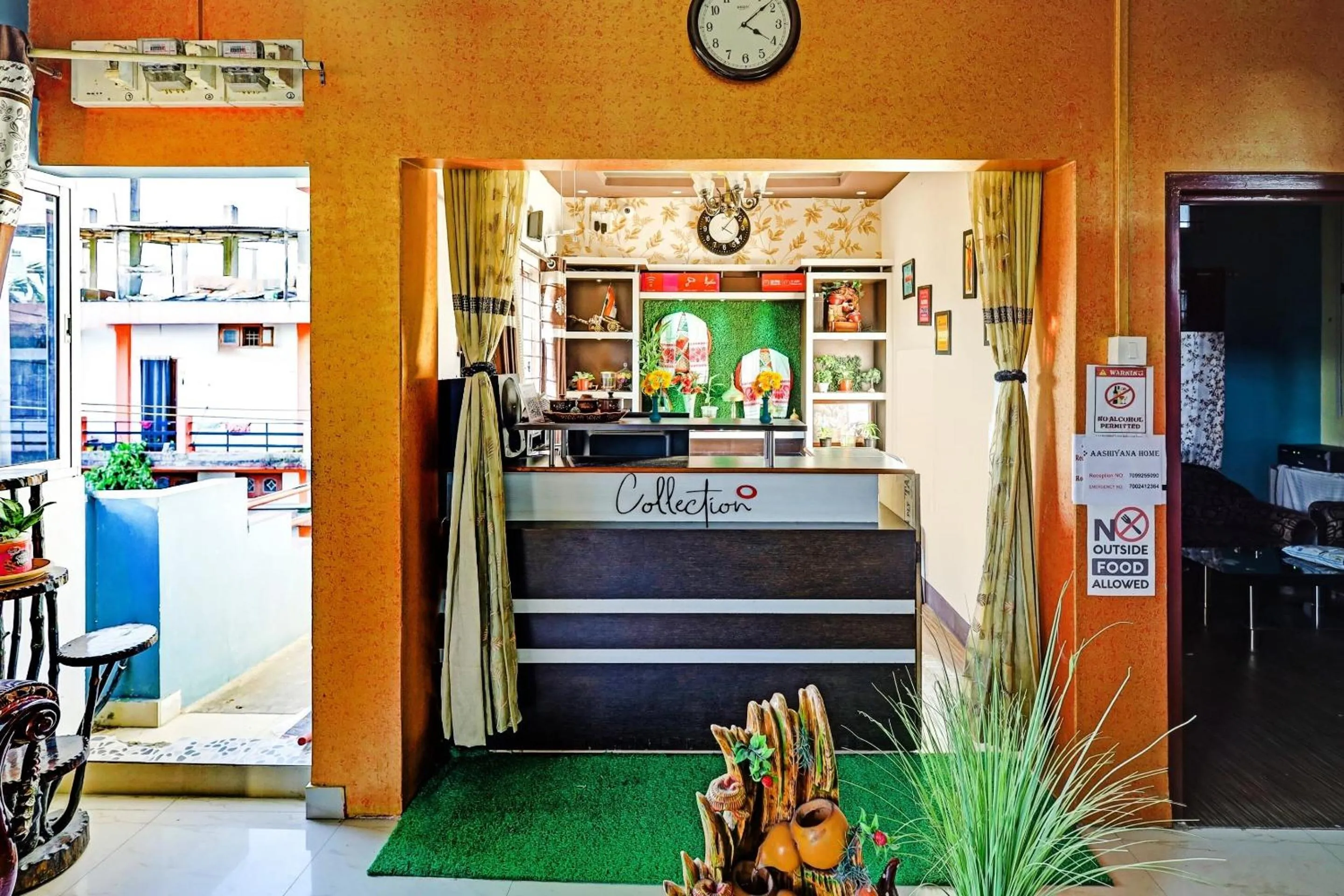 Lobby or reception in Hotel O Aashiyana Home